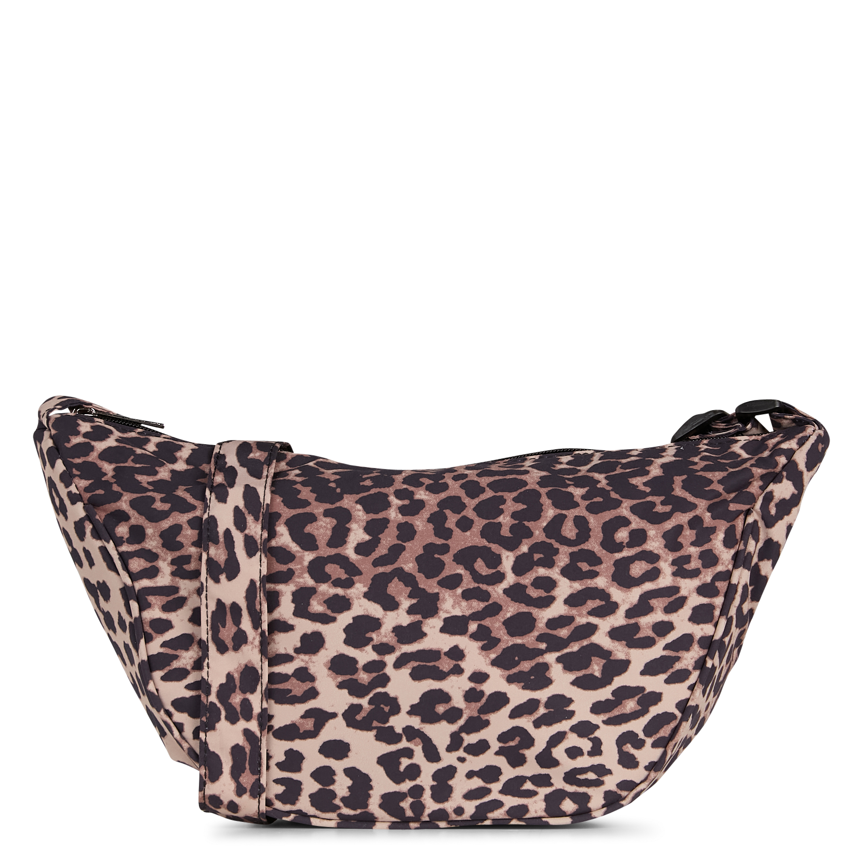 Schoudertas met print PIECES Zwart