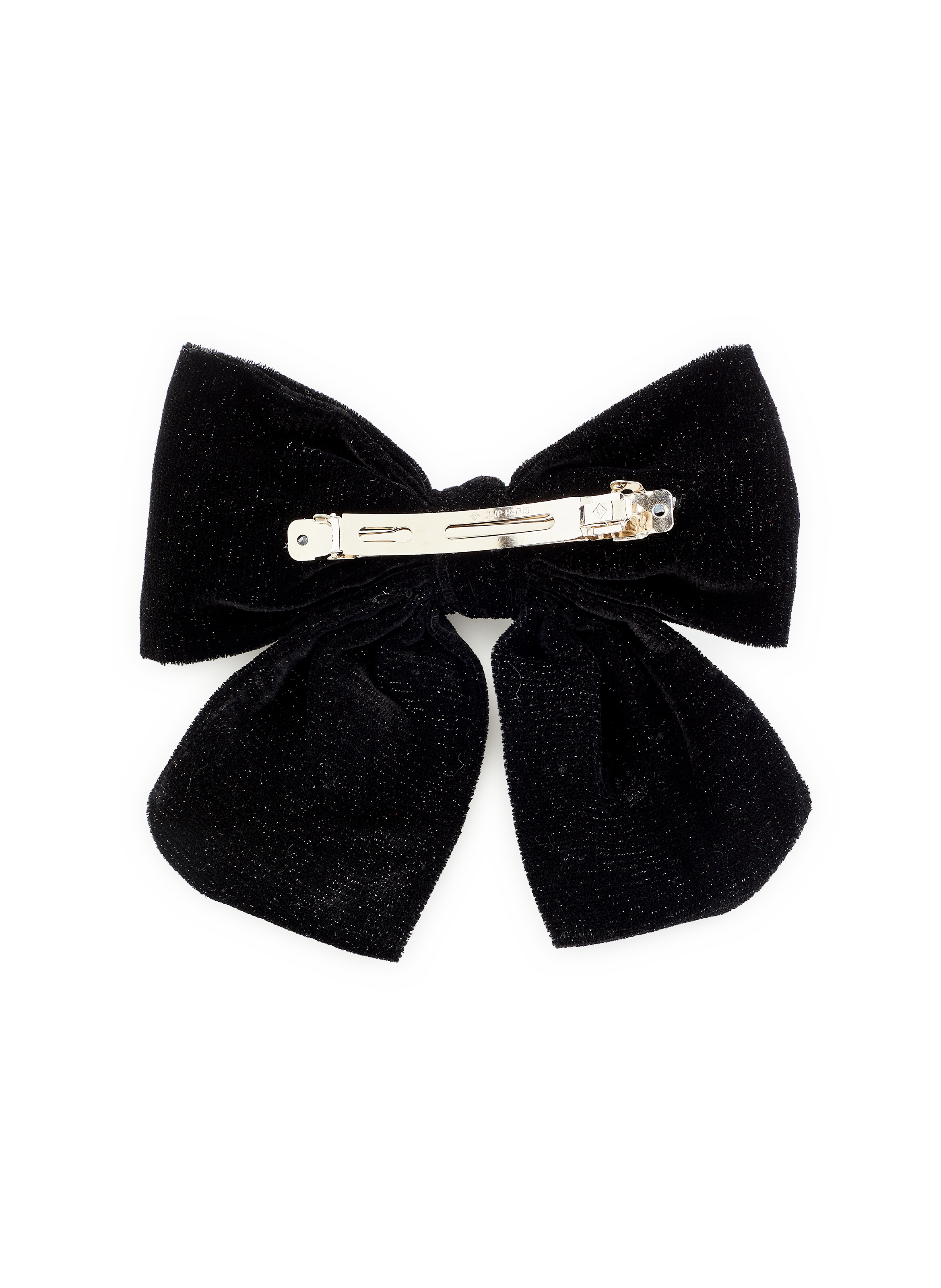 Velvet hair clip SAISON 1865 Black