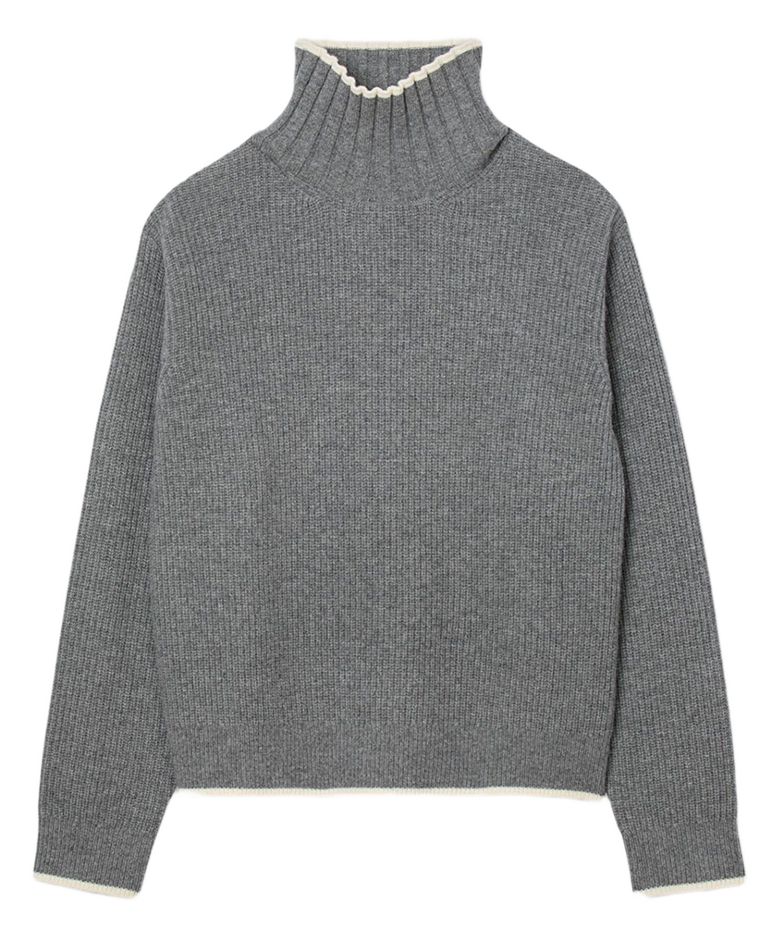 Coltrui van wolmix SANDRO Grijs