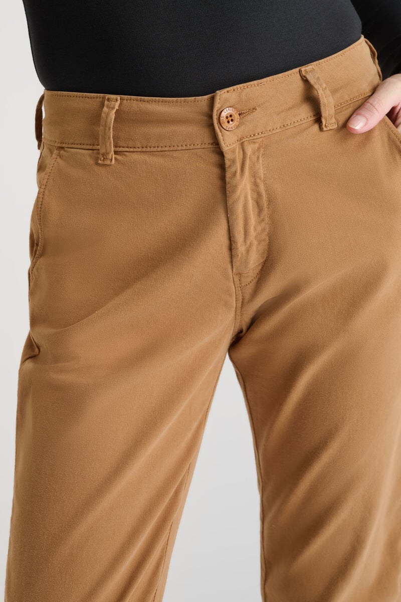 Carrot trousers LE TEMPS DES CERISES Brown