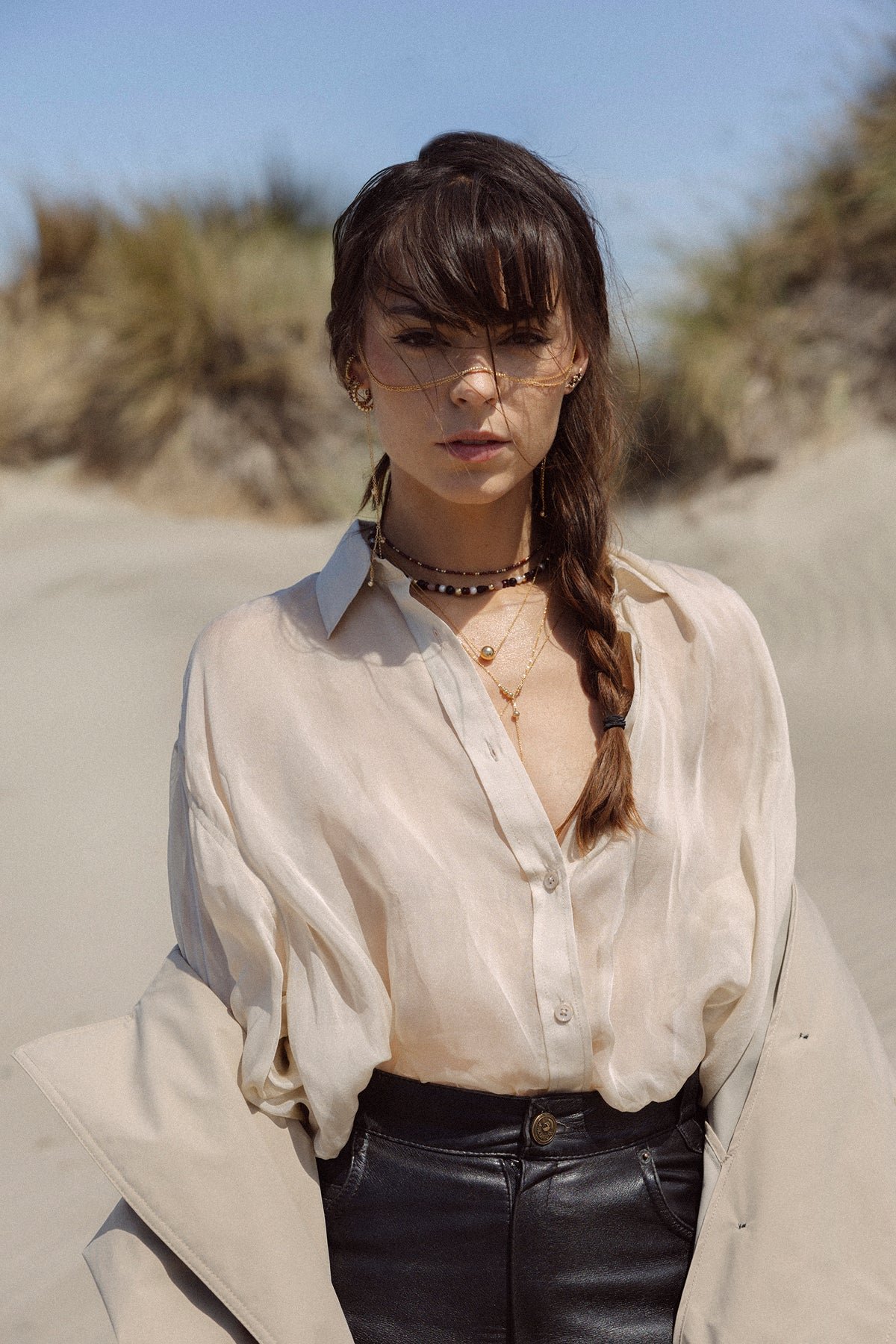 Face jewel rim Golden