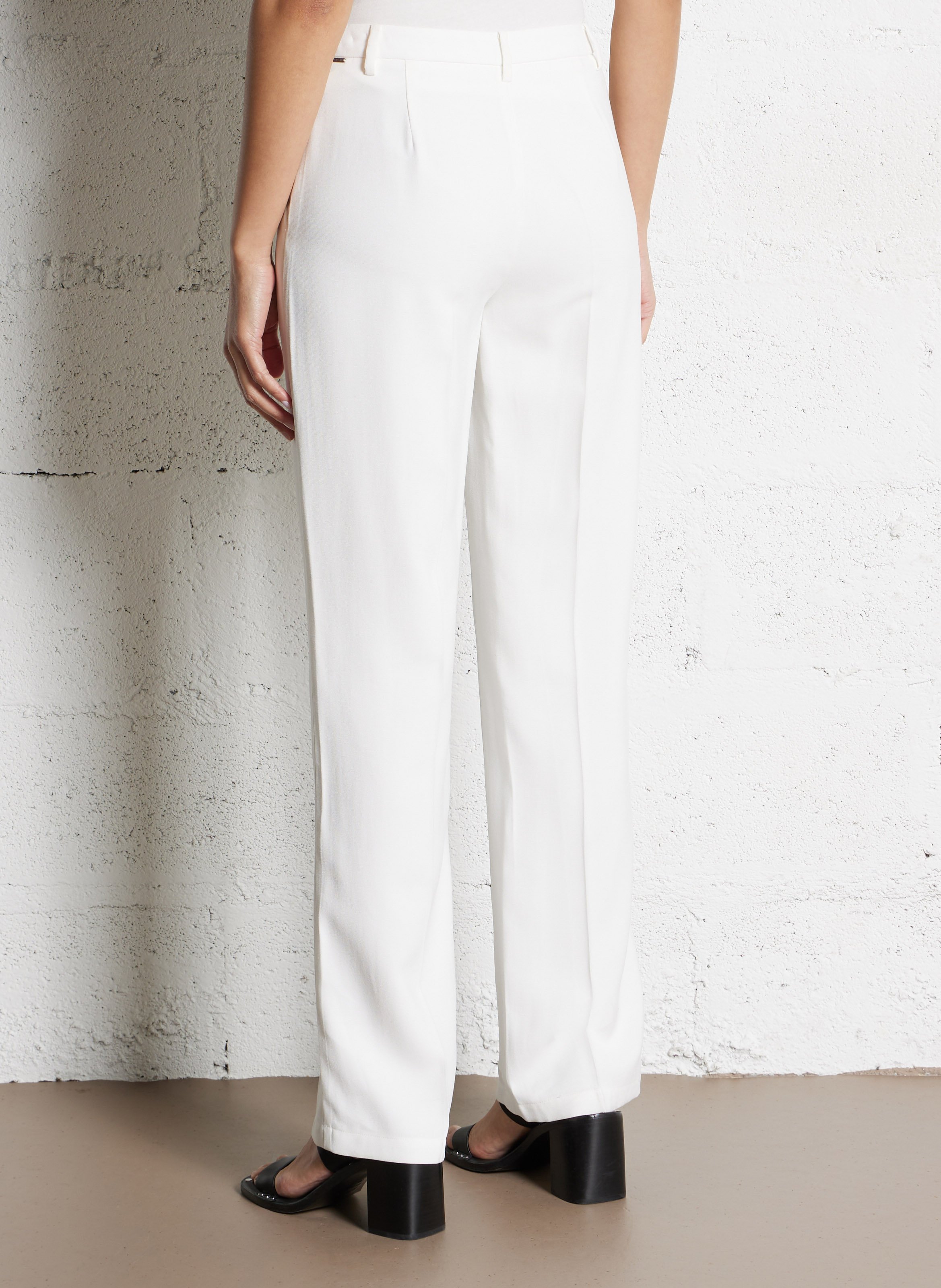 Gerade geschnittene Kostümhose IKKS Weiss