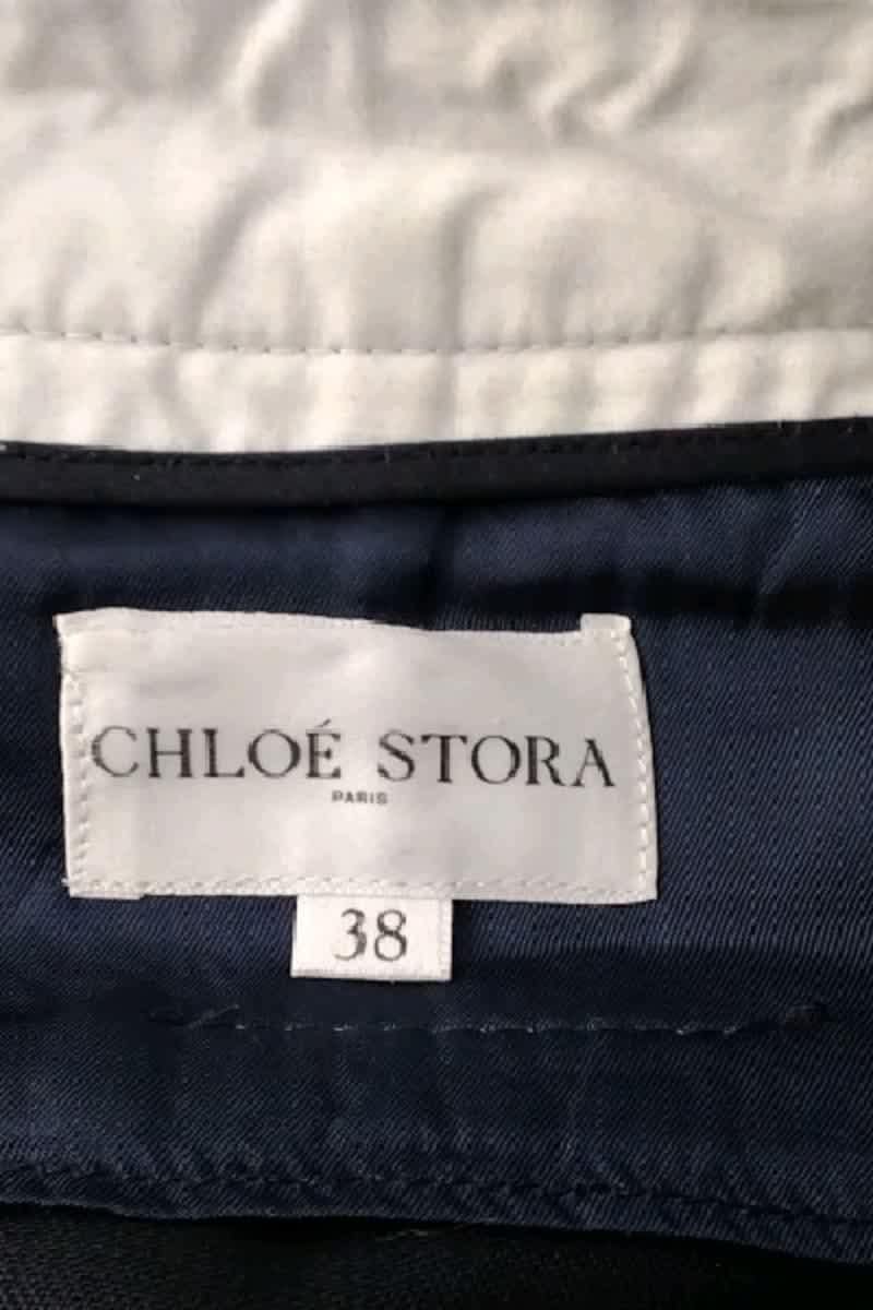 Wide trousers CHLOE STORA - SECONDE MAIN Blue