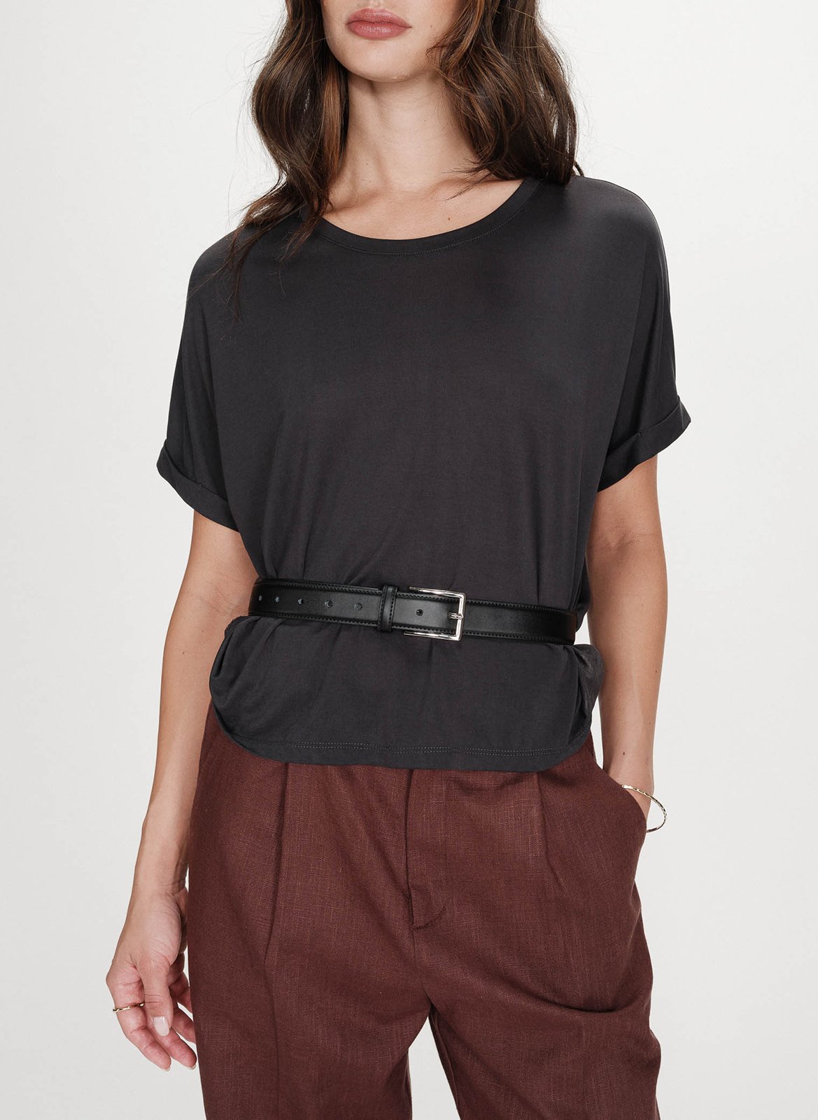 Tee-shirt col rond GRACE ET MILA