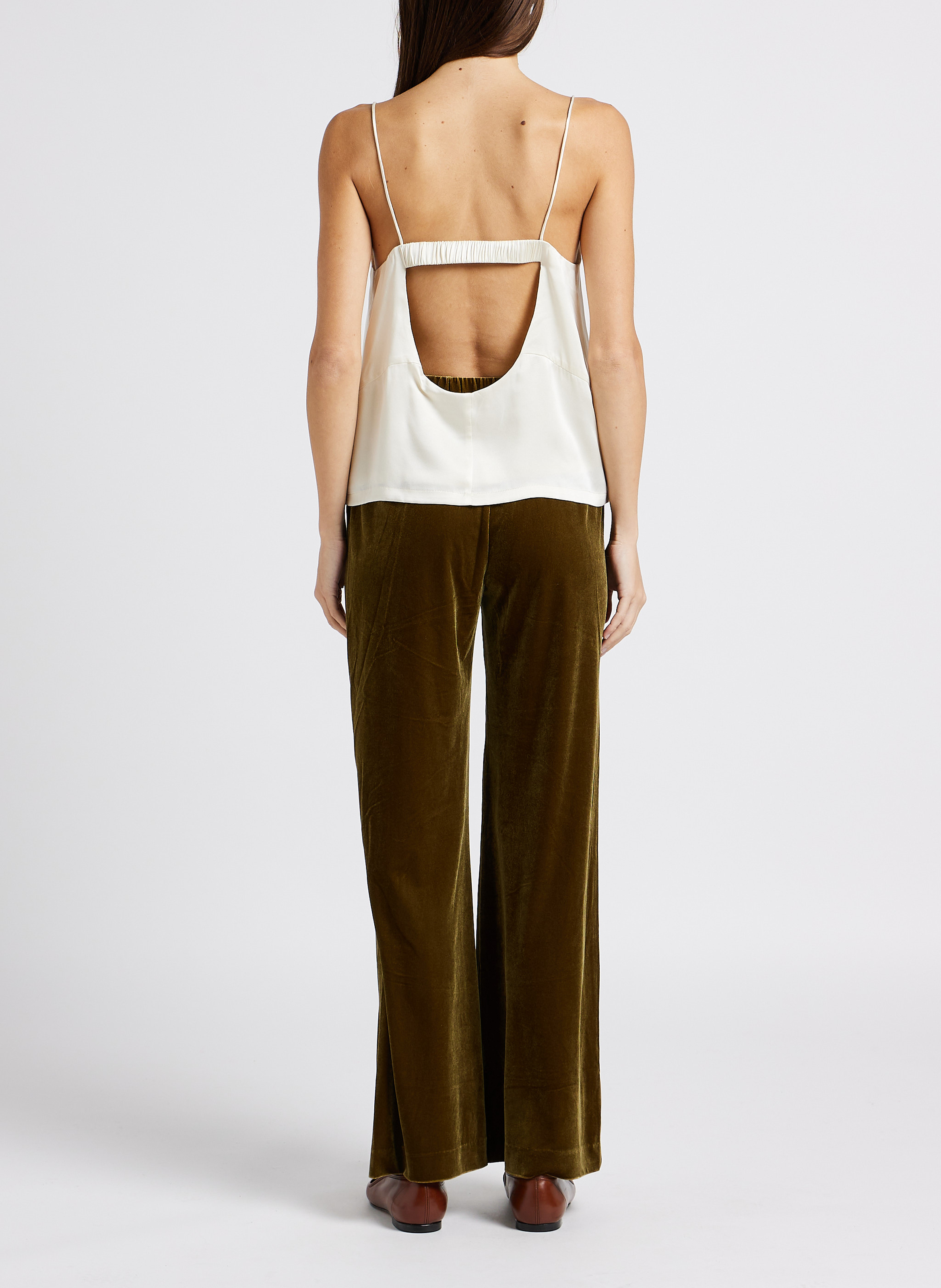 Silk camisole KARMA KOMA White