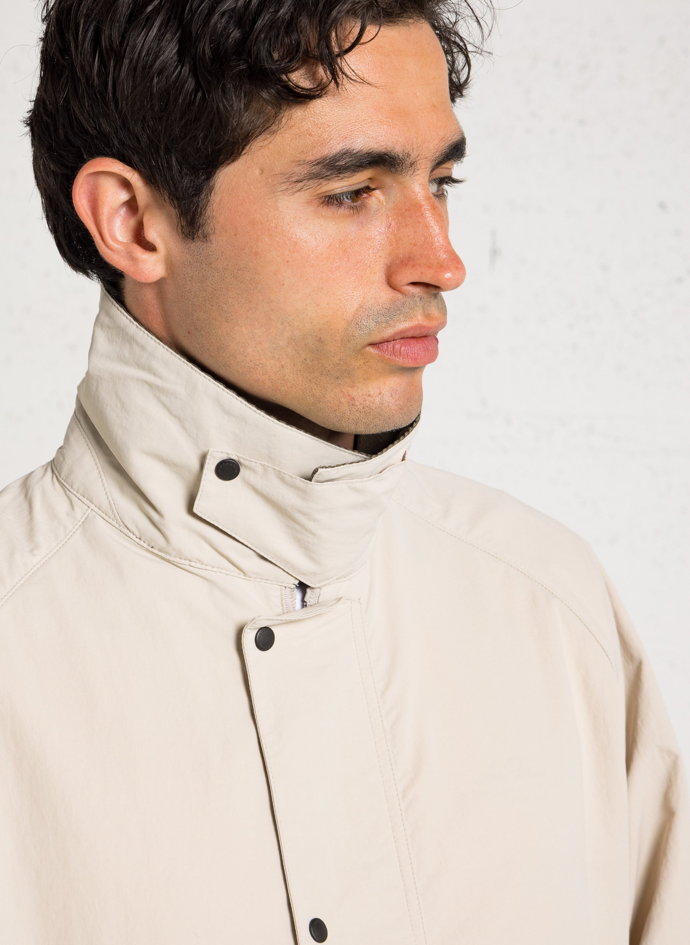 Veste droite col classique BARBOUR Beige