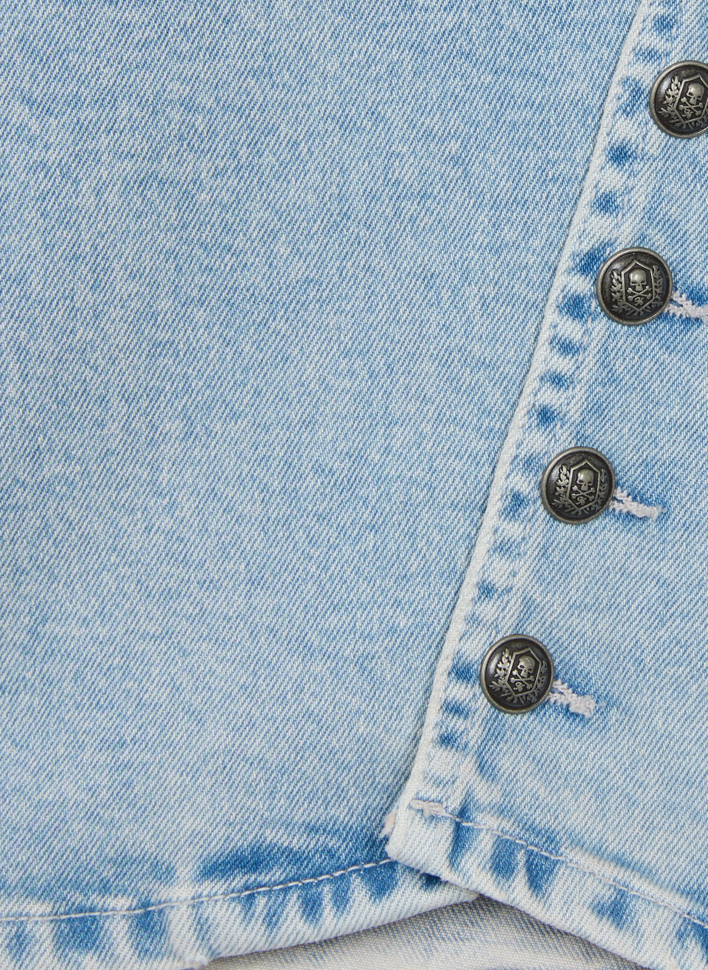 Capri en denim THE KOOPLES Bleu