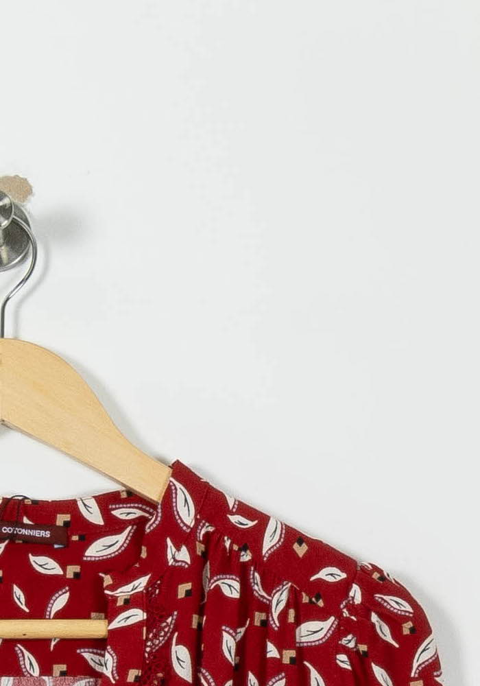 Long dress COMPTOIR DES COTONNIERS - Seconde main Red