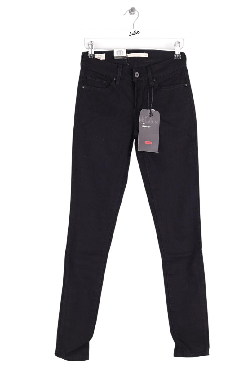 Cropped slim jeans with studs LEVI'S - Seconde main Black