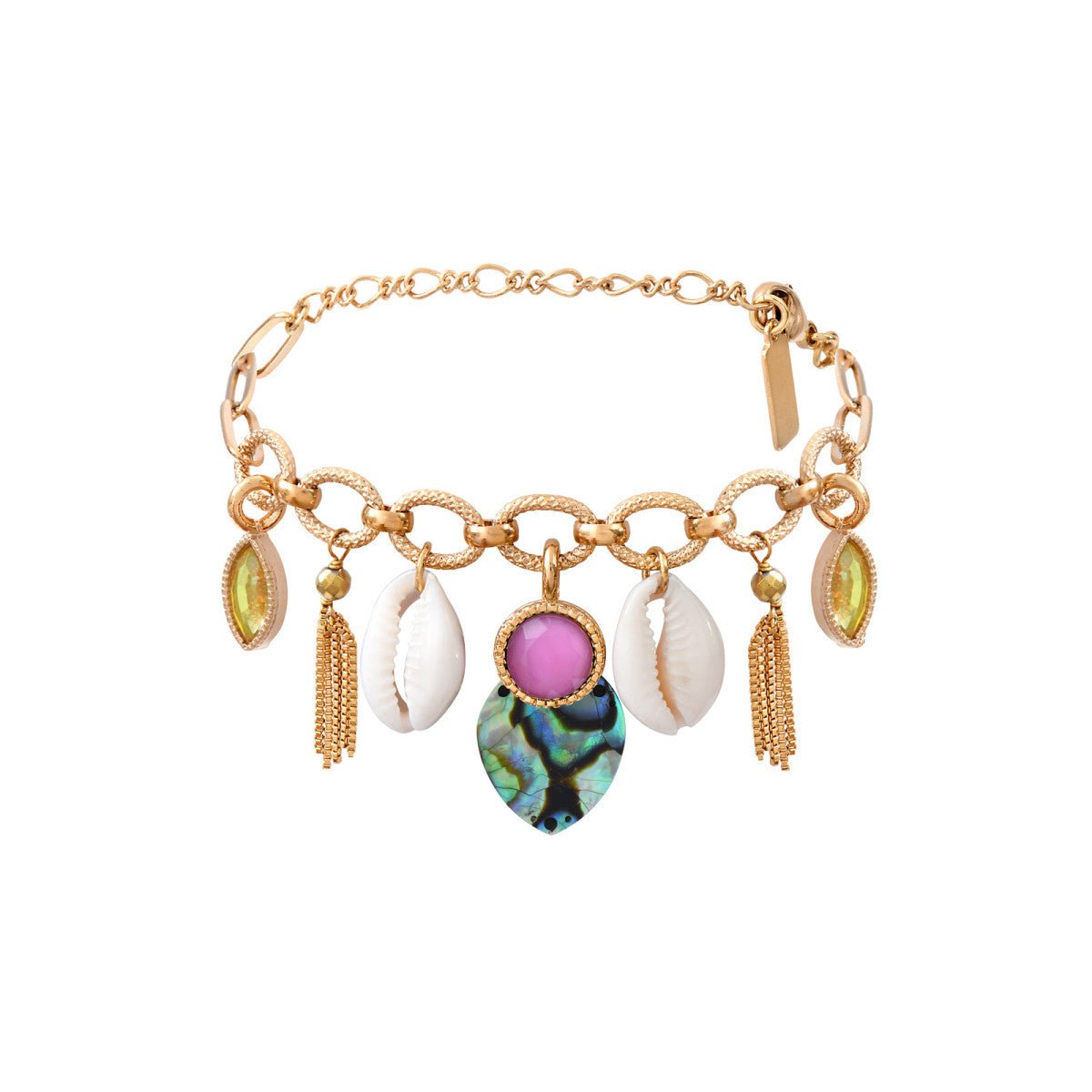 Chain bracelet SATELLITE PARIS Blue