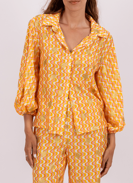 Straight shirt SUNDRESS Yellow