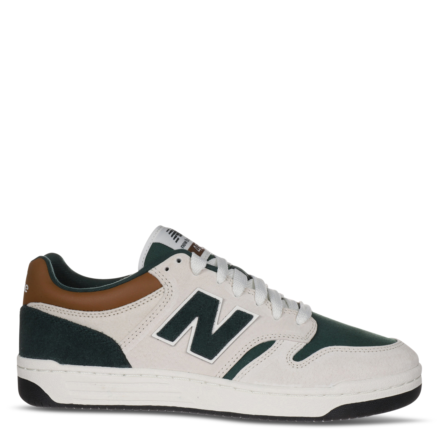 Lage sneakers van leermix NEW BALANCE Wit