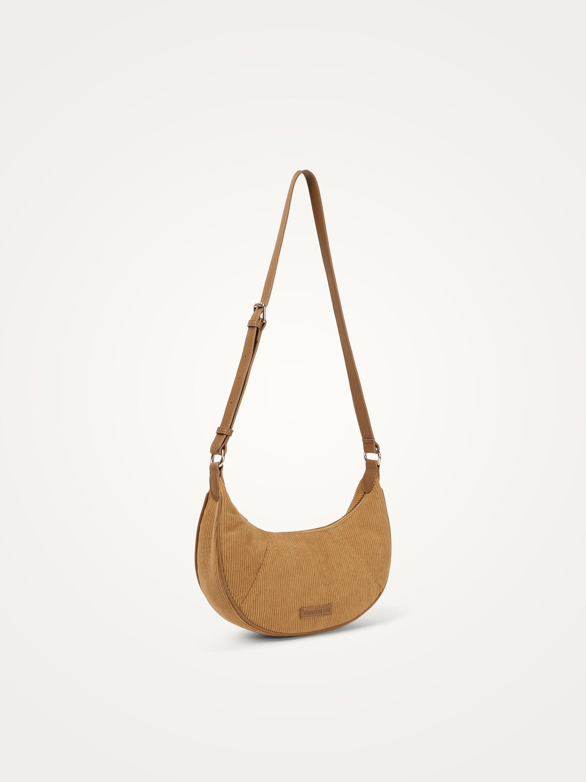 Half Moon Fanny Pack VANESSA WU Beige