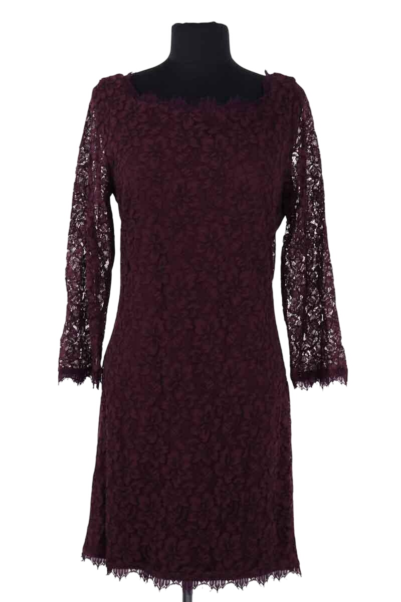 Dress DIANE VON FURSTENBERG - Seconde Main Purple