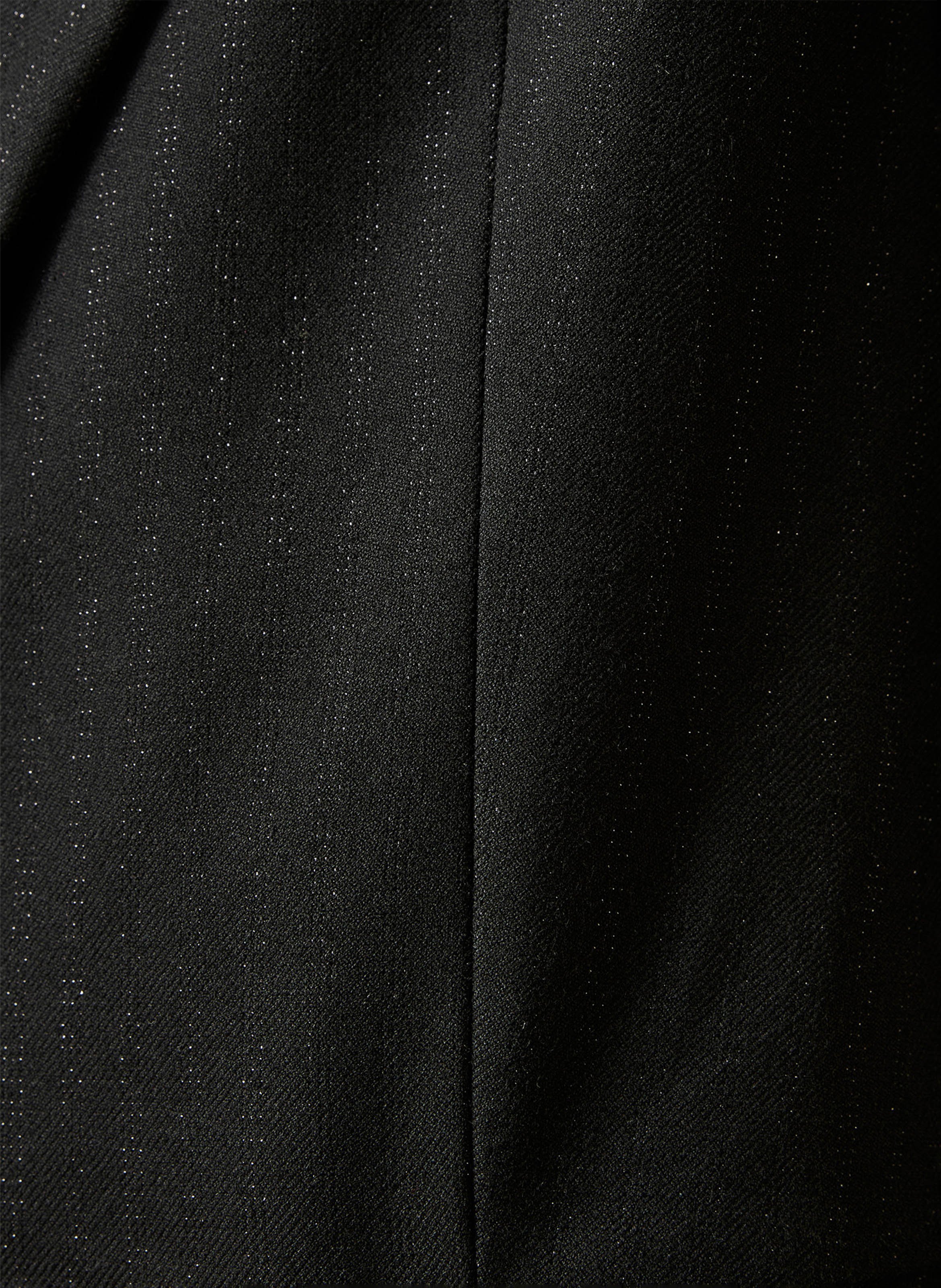 Blazer mit schillernden Streifen LA FEE MARABOUTEE Schwarz