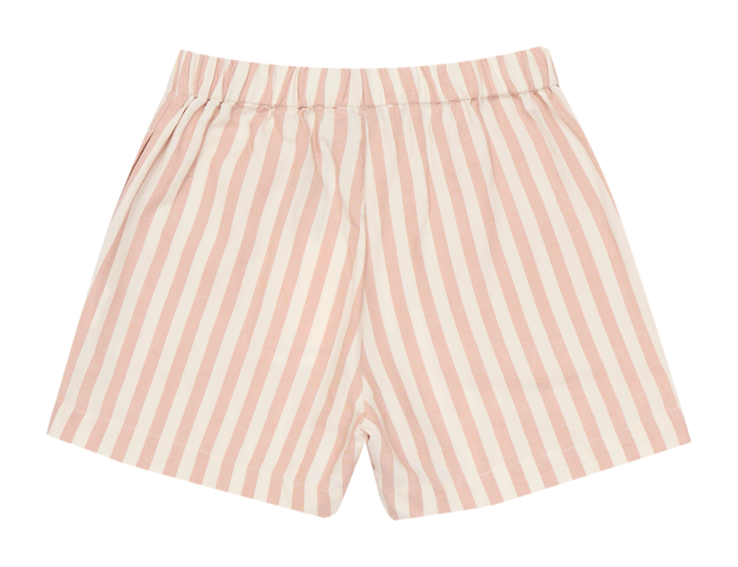 Striped cotton Bermuda shorts THE NEW SOCIETY Pink