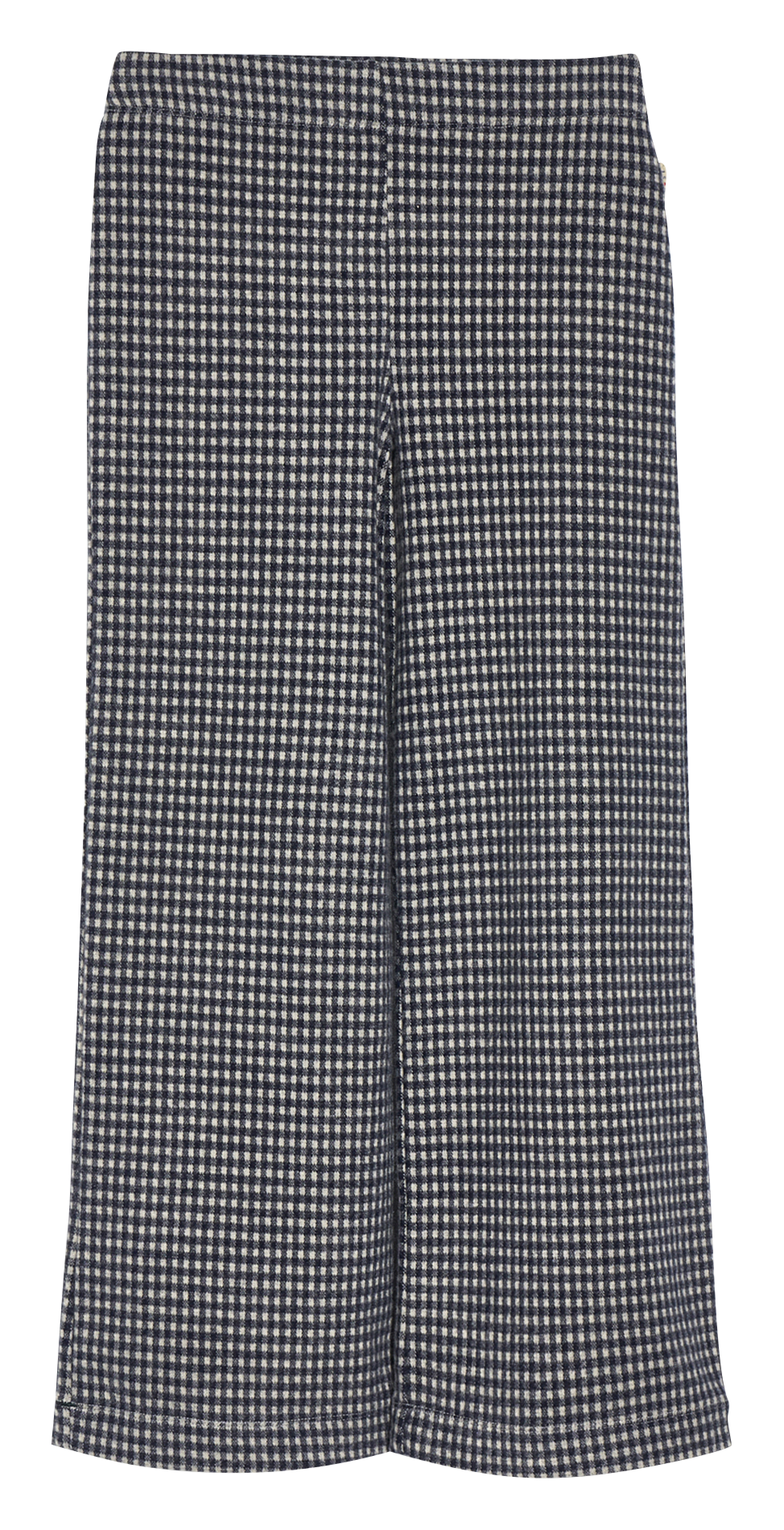 Gingham-print cotton-blend flares BELLEROSE Green