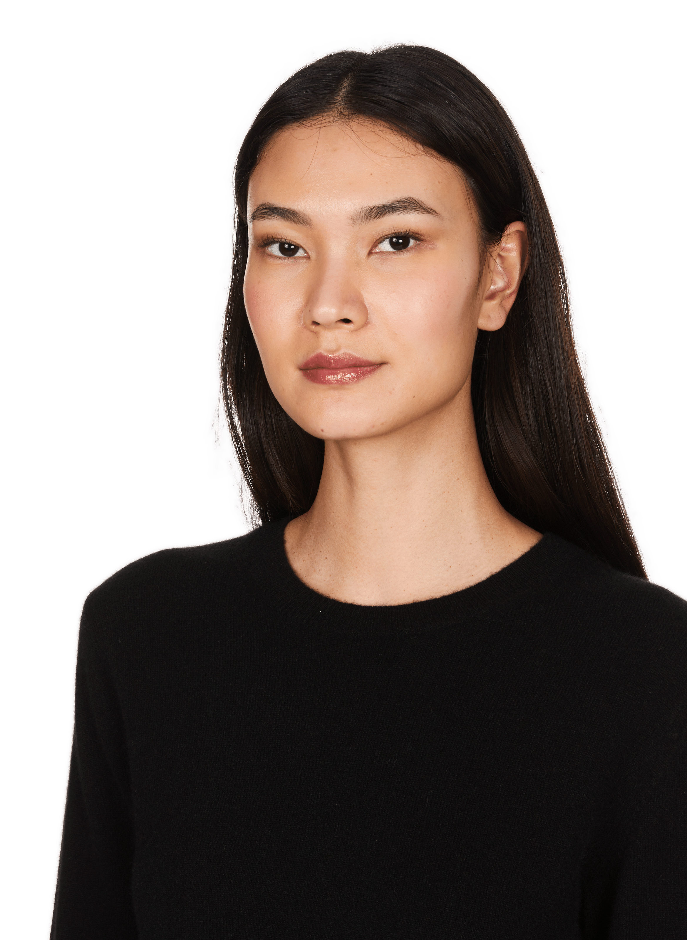 Straight cashmere sweater SAISON 1865 Black