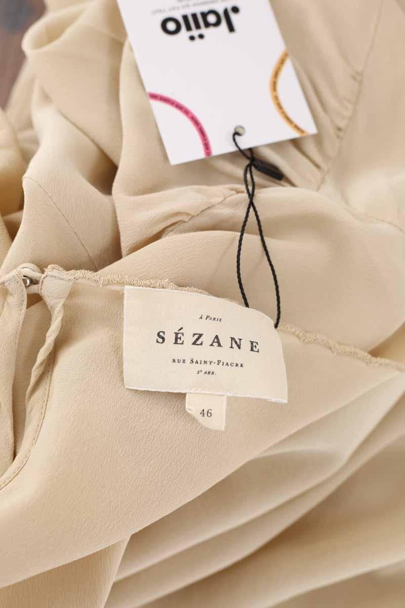 Silk blouse SEZANE - Seconde main Beige
