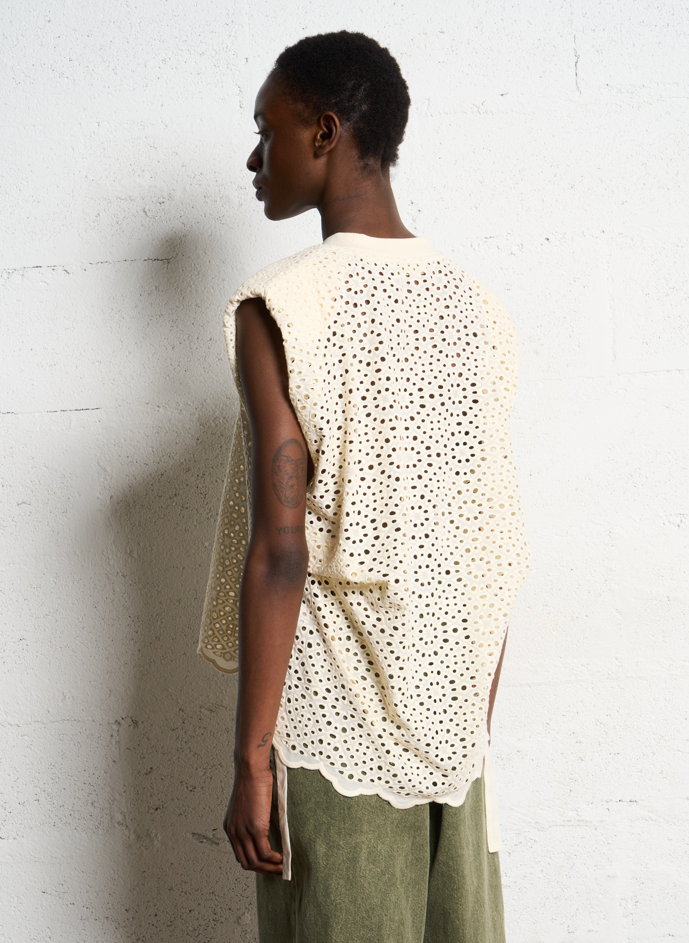 Rudy oversized top MES DEMOISELLES Beige