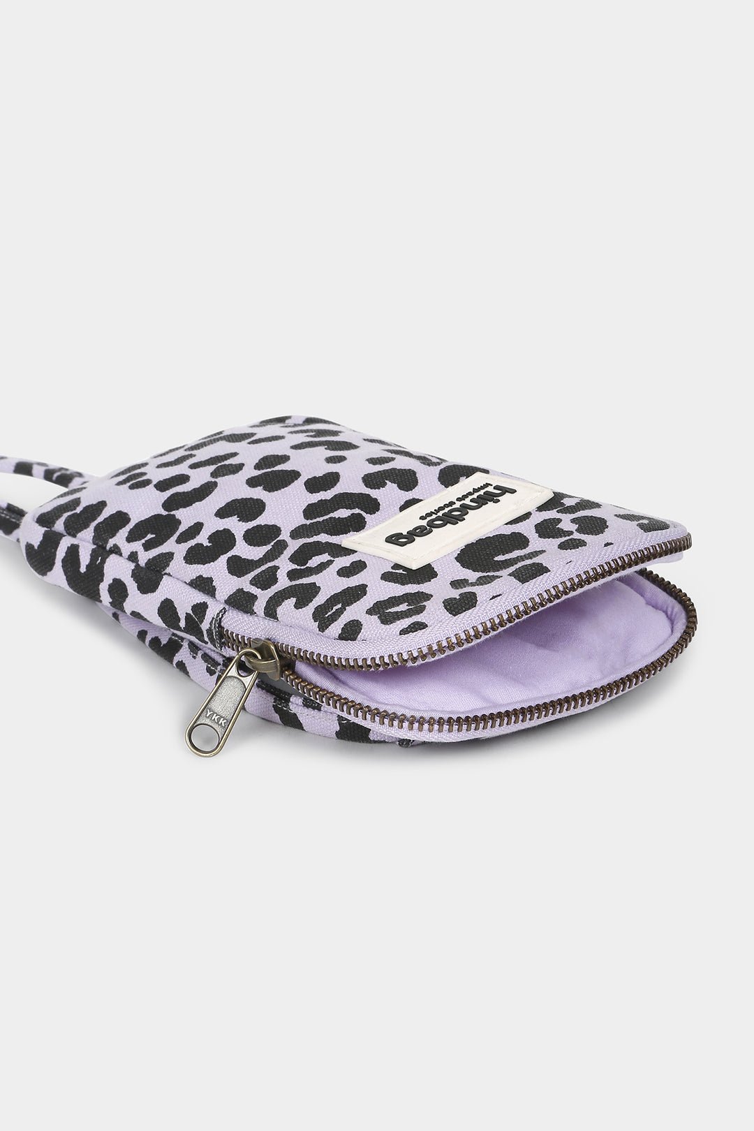 Cotton phone pouch HINDBAG Purple