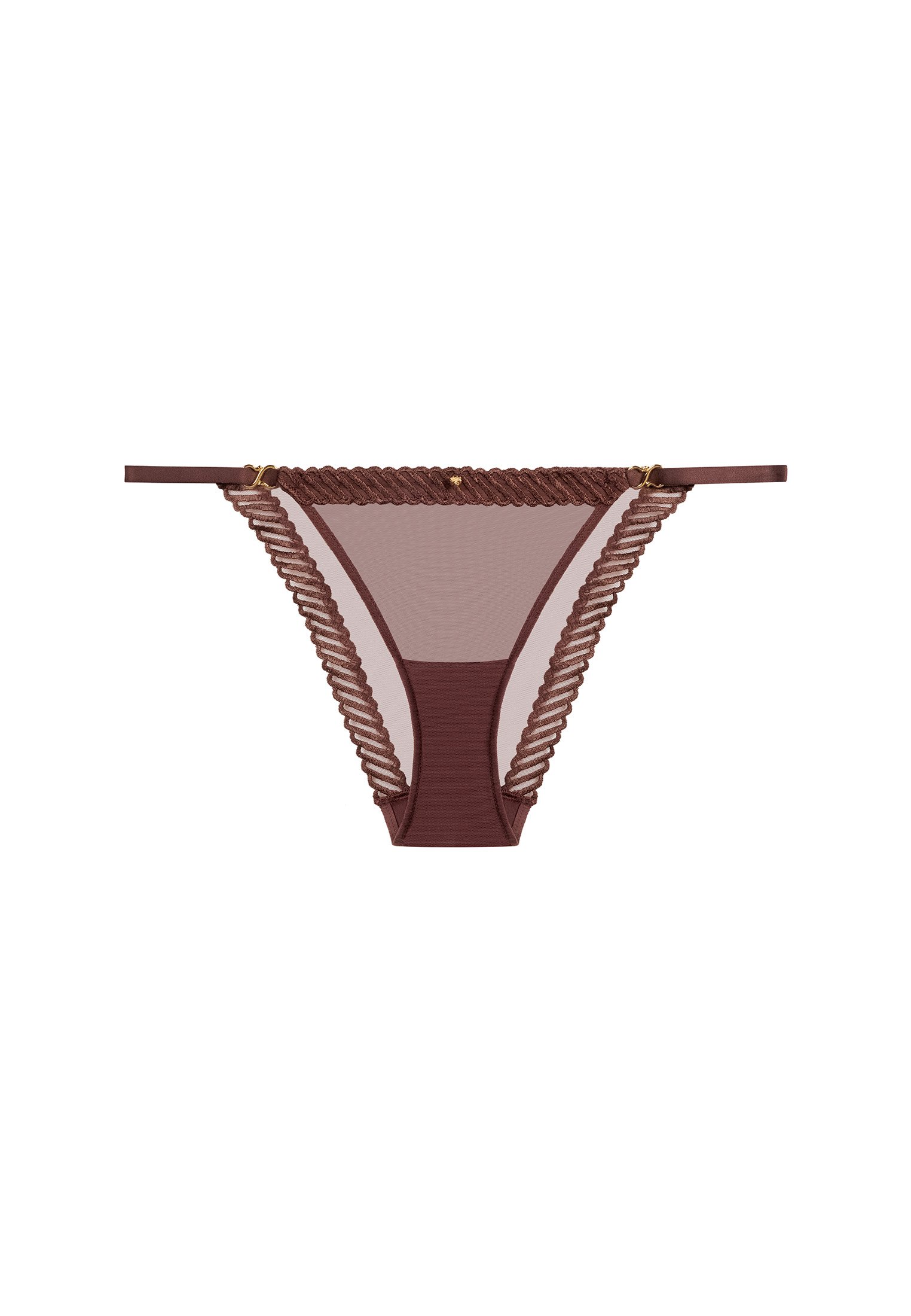 Air low-waisted panties AUBADE Brown
