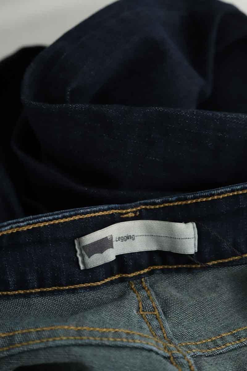 Cotton skinny jeans LEVI'S - Seconde main Blue