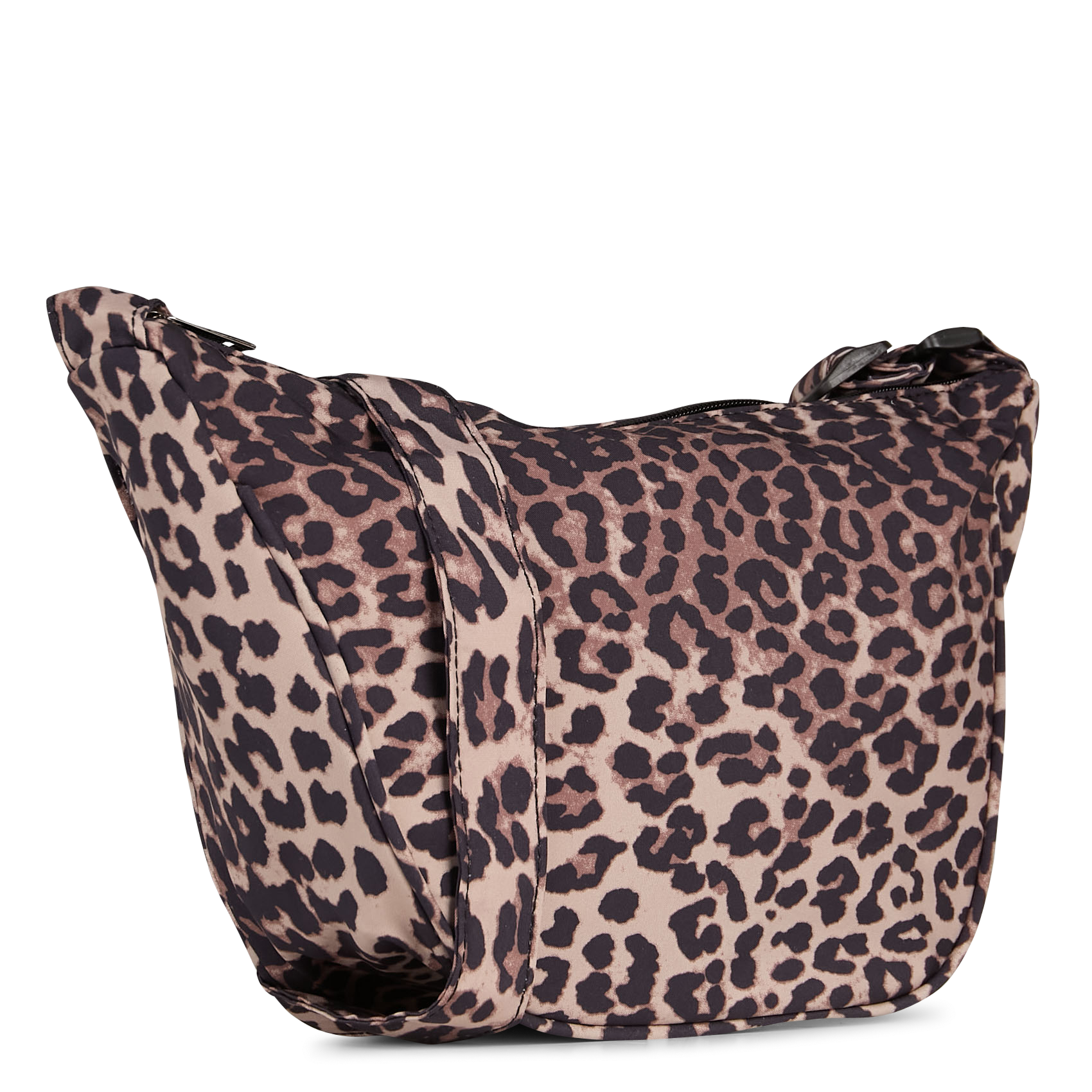 Schoudertas met print PIECES Zwart