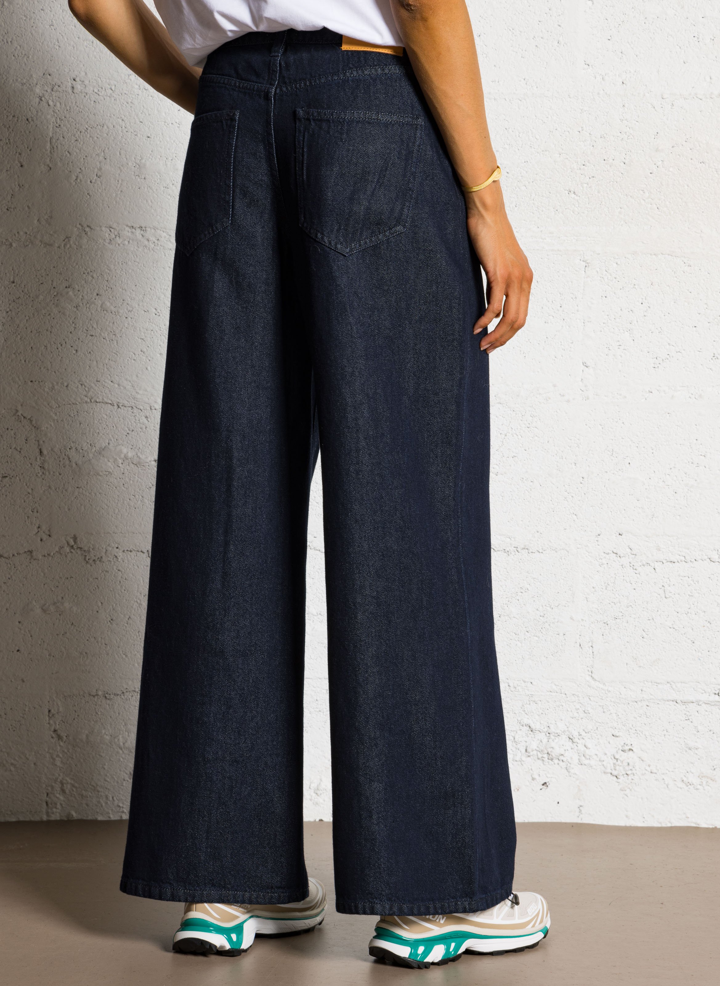 Jean large LAB DIP Bleu