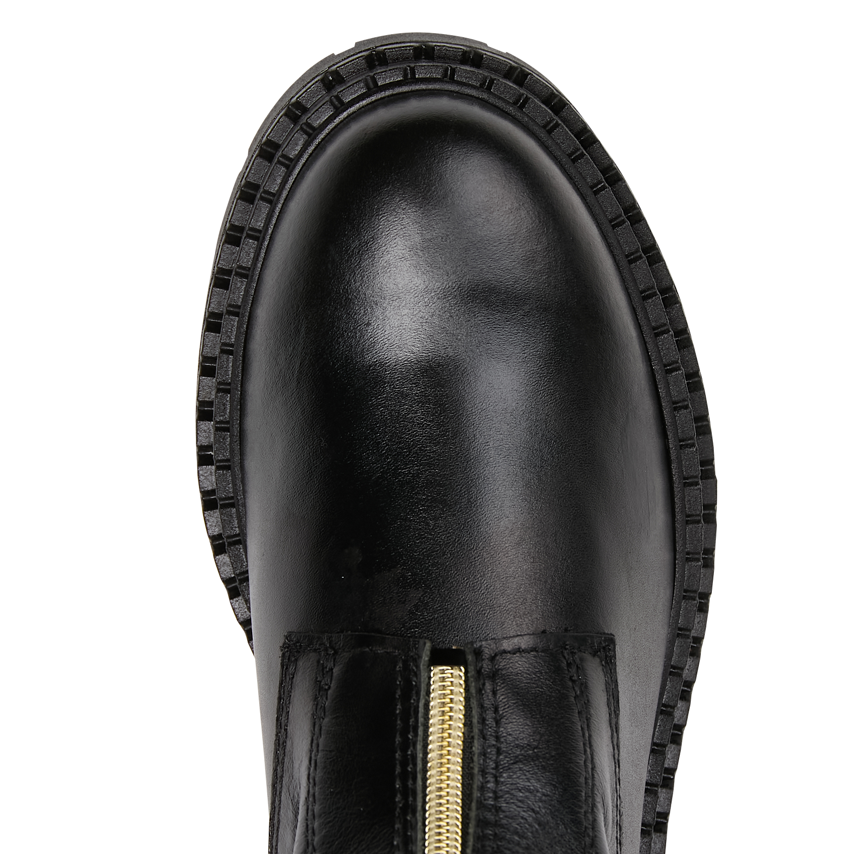 Dice leather ankle boots LA FEE MARABOUTEE Black