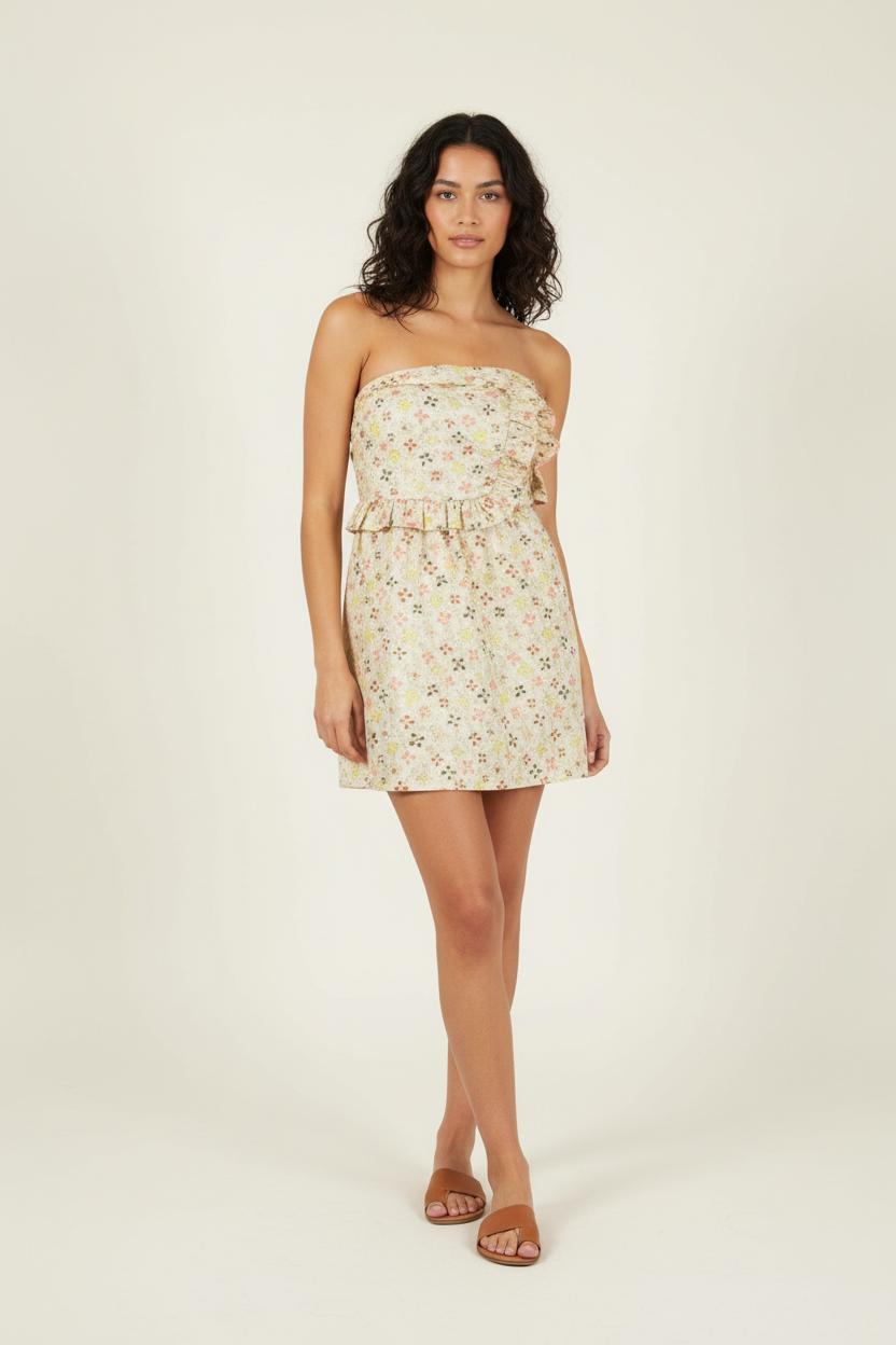 Short & Midi Dress Manoush - Seconde Main Yellow