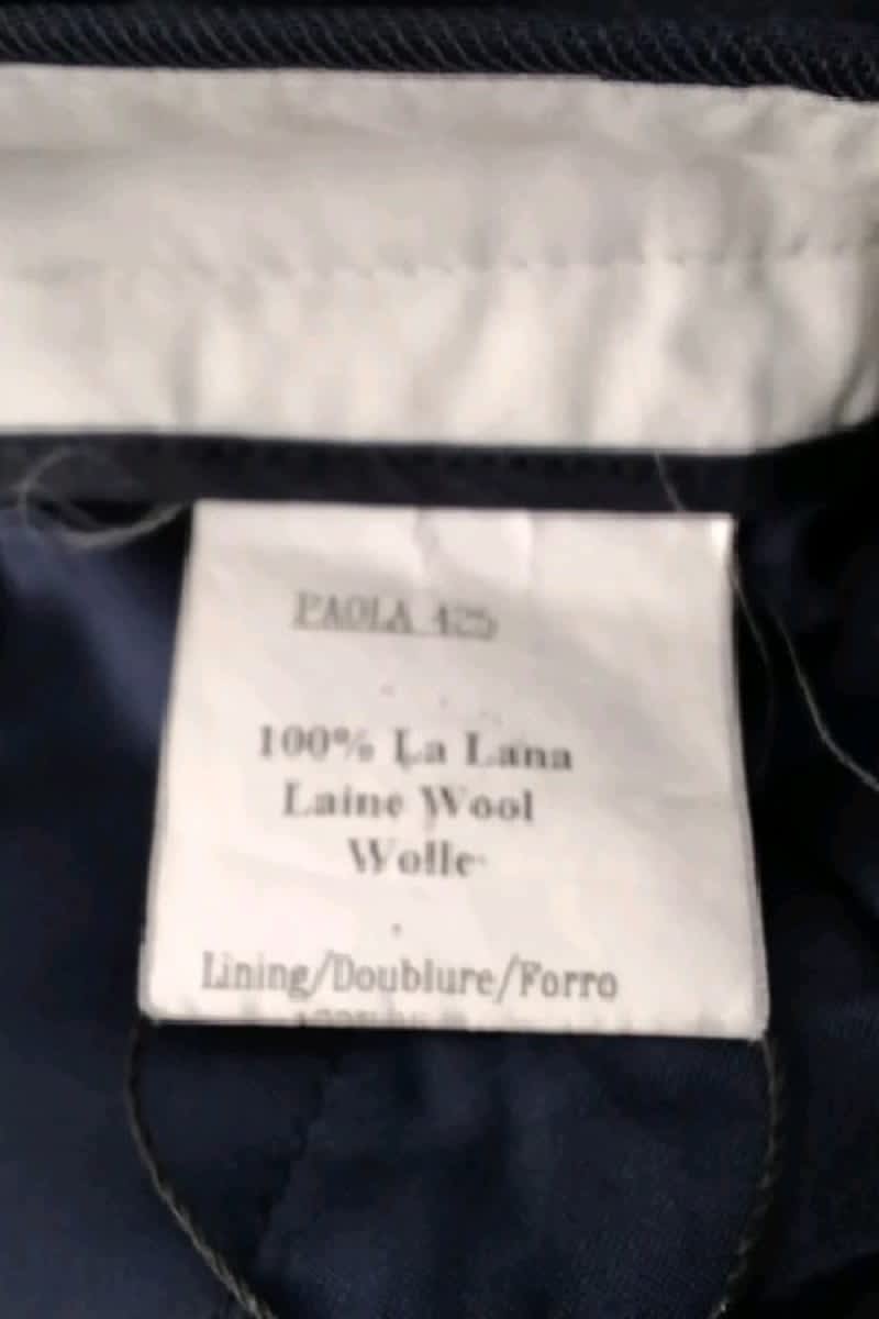 Wide trousers CHLOE STORA - SECONDE MAIN Blue