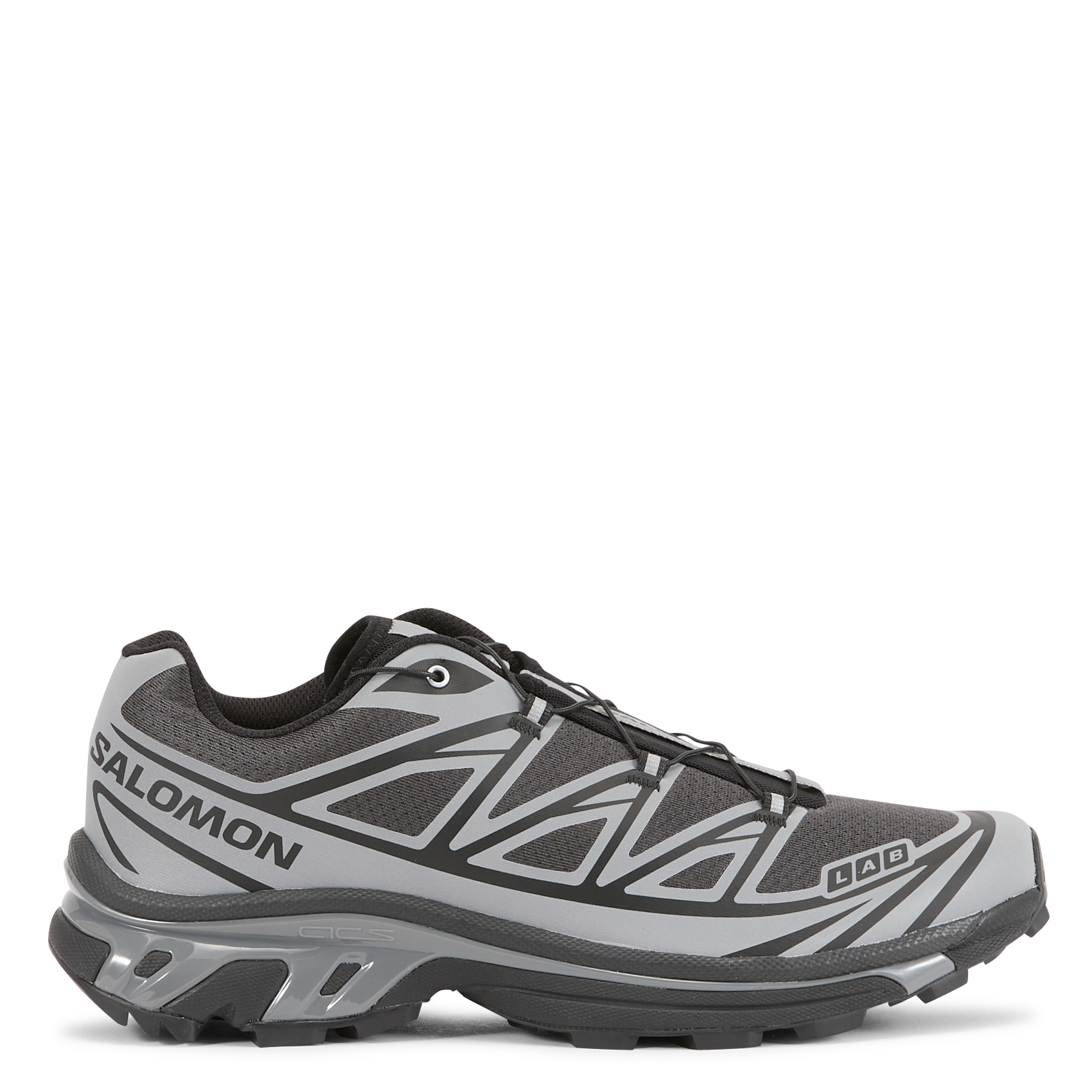 Baskets basses à bout rond SALOMON Noir