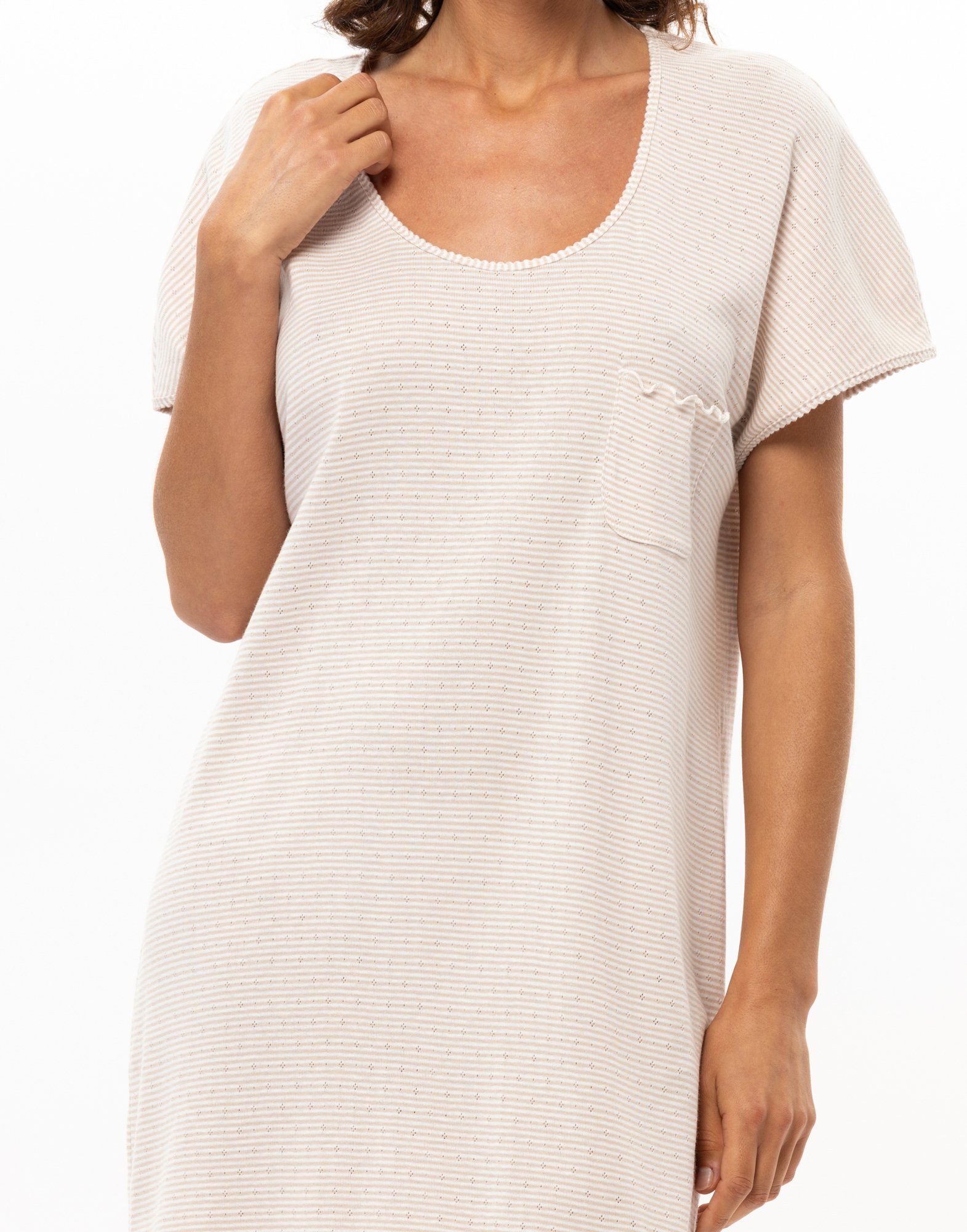 Chemise de nuit en coton LE CHAT Multicolored