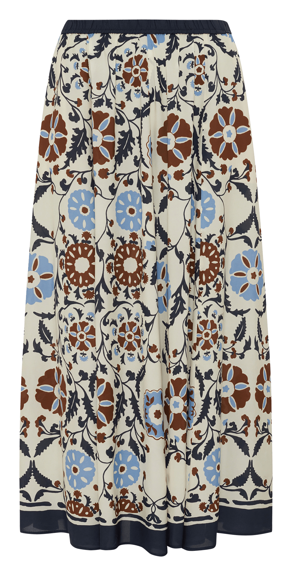 Anel - Bedruckter Midirock GERARD DAREL Beige