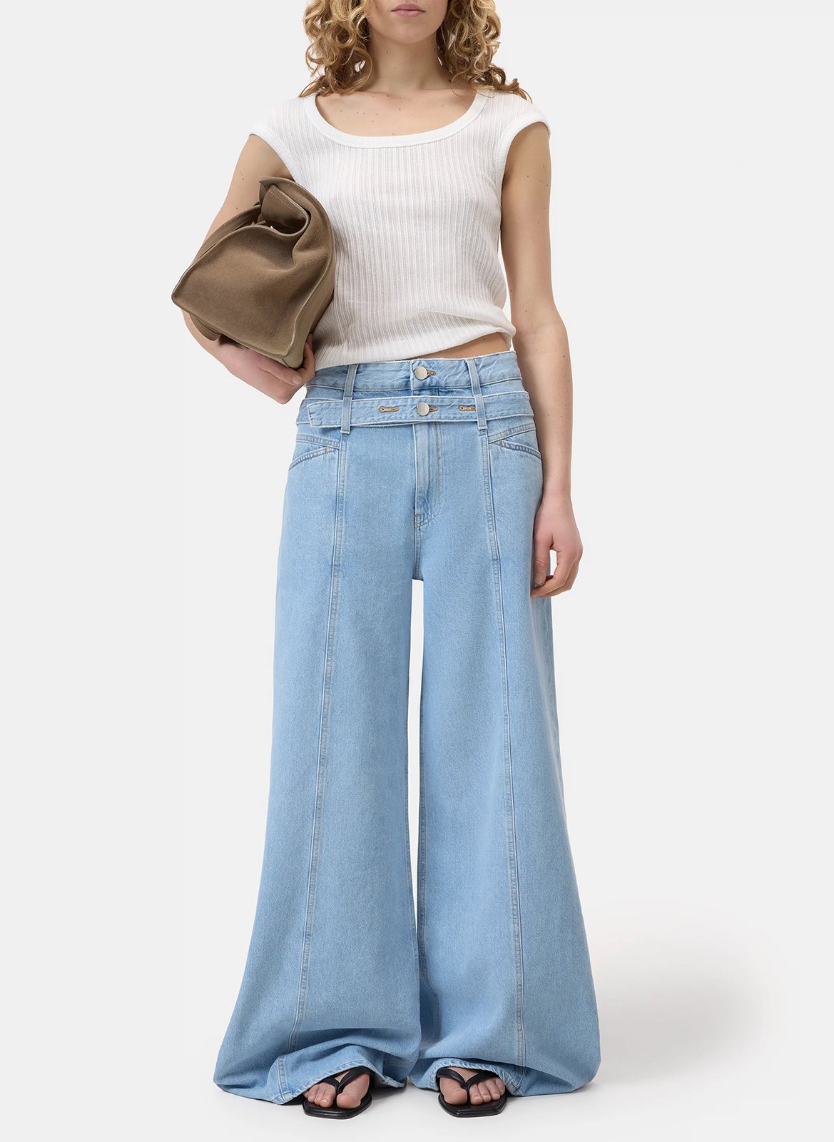 Jean large en coton  CLOSED Bleu