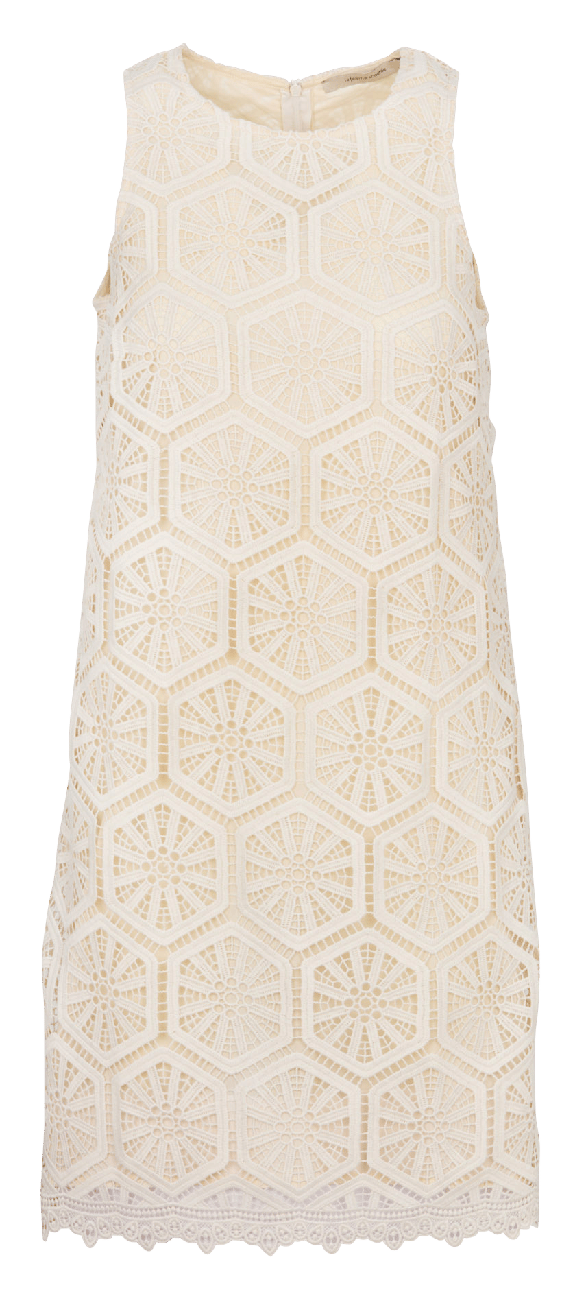 Robe courte  LA FEE MARABOUTEE Blanc