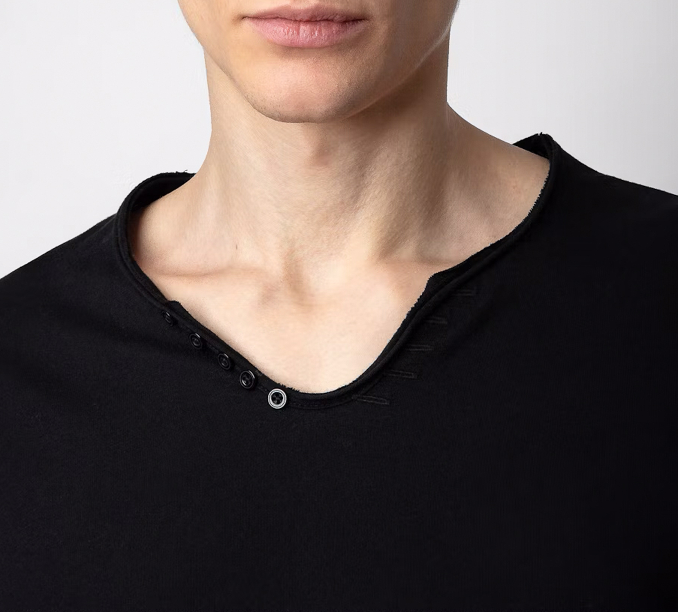 Tes-shirt droit en coton bio ZADIG&VOLTAIRE Noir