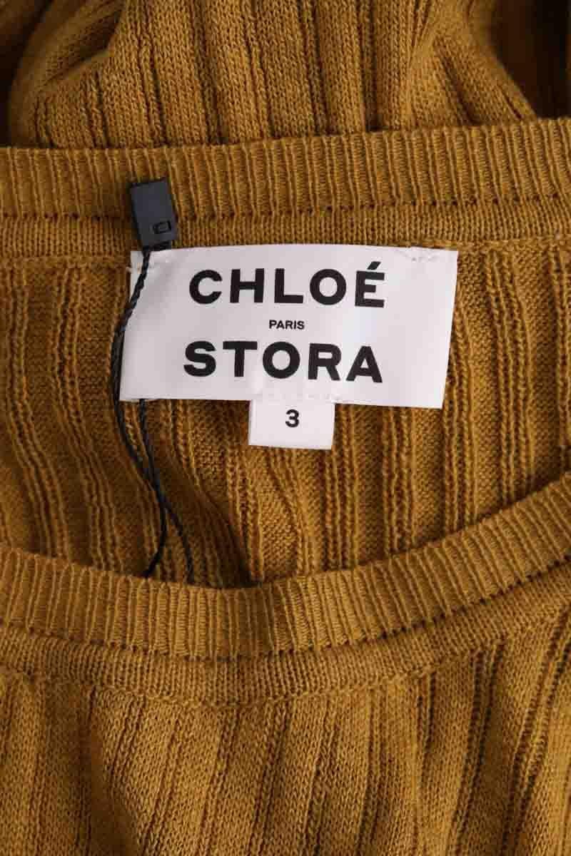T-shirt CHLOE STORA - SECONDE MAIN Yellow