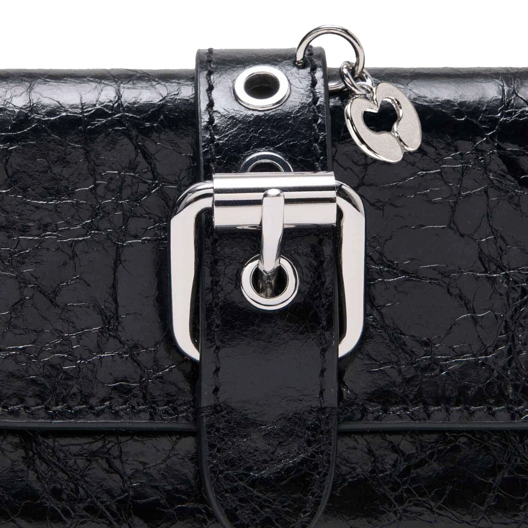 Babylon leather wallet MAJE Black