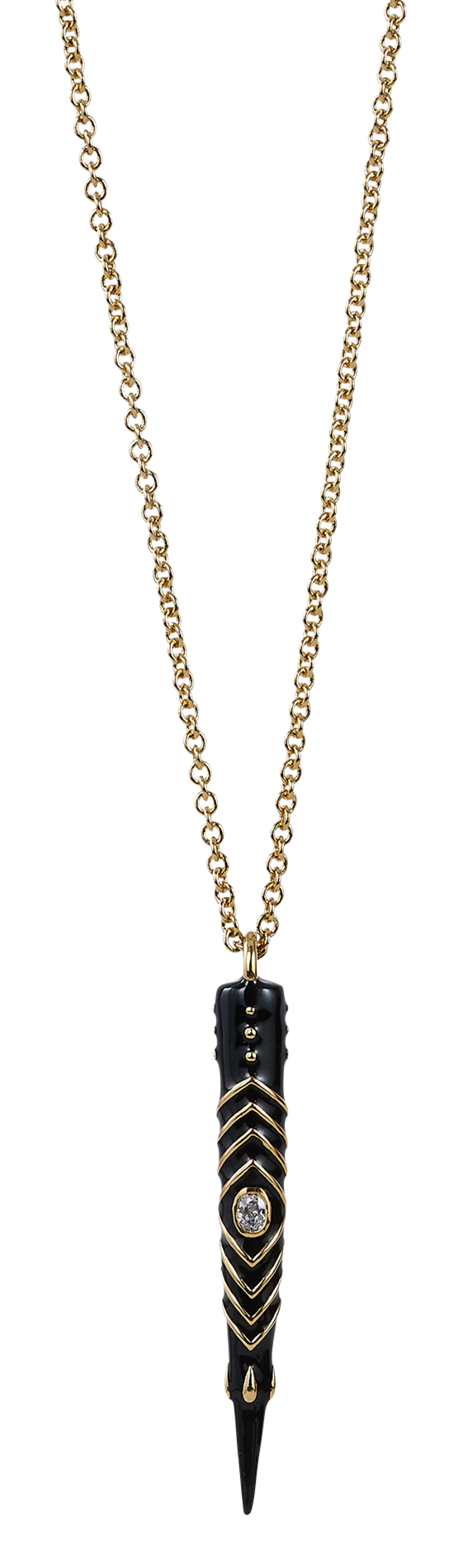 Collier long BA&SH Doré