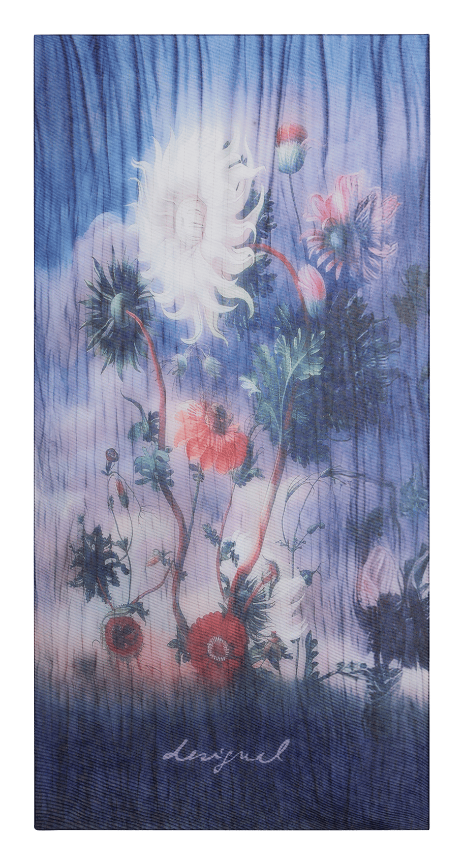 Foualrd imprimé DESIGUAL Bleu
