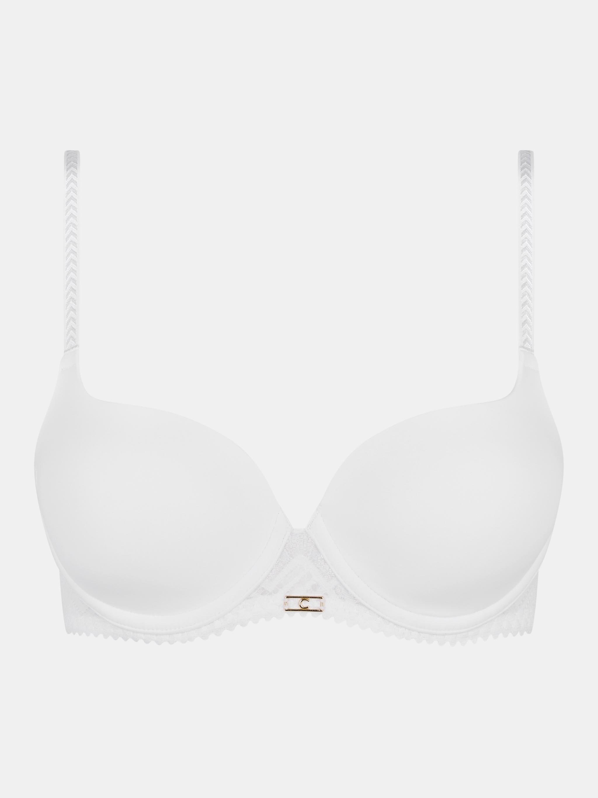 Full-cup bra CHANTELLE White
