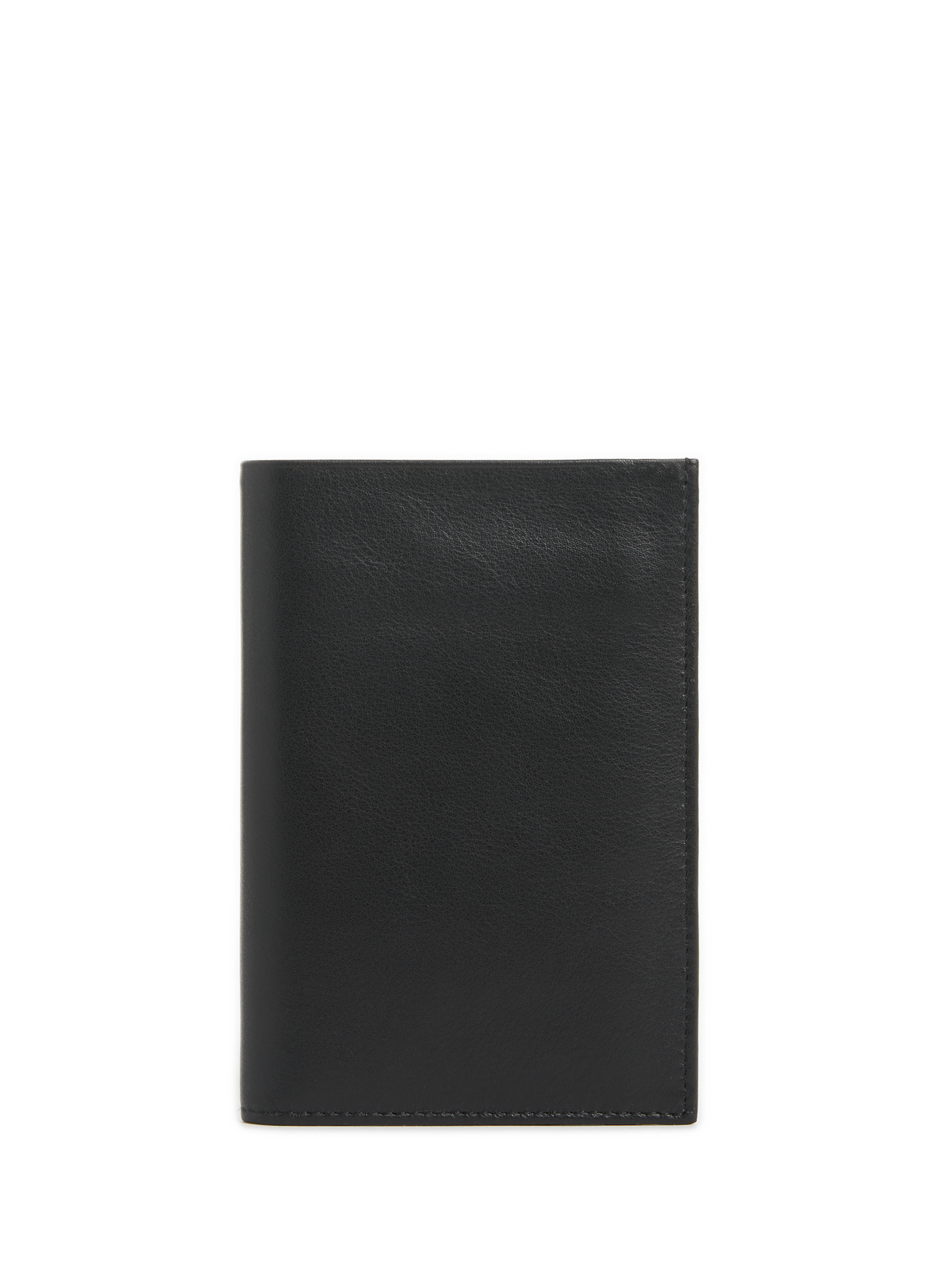 Leather wallet small fra 786 v gd pf flap + small zip SAISON 1865 Black