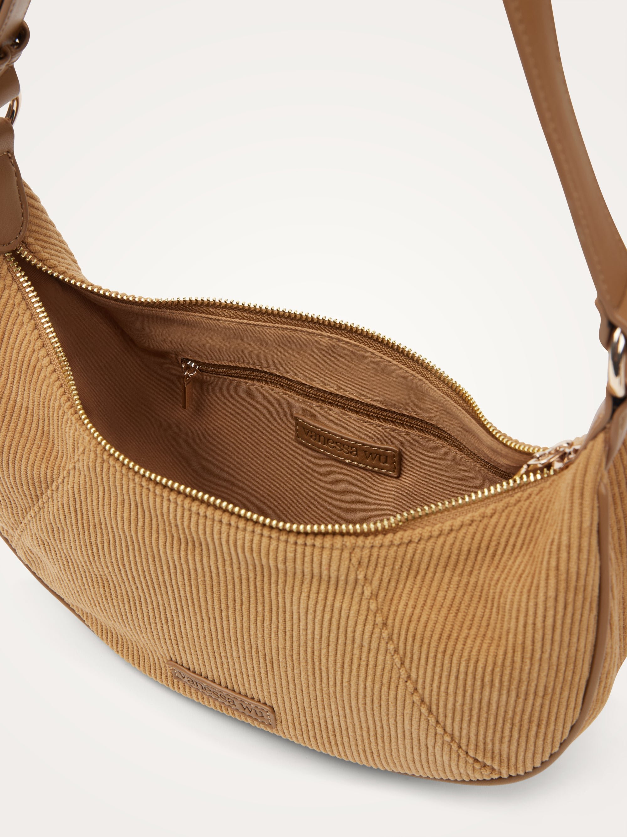 Half Moon Fanny Pack VANESSA WU Beige
