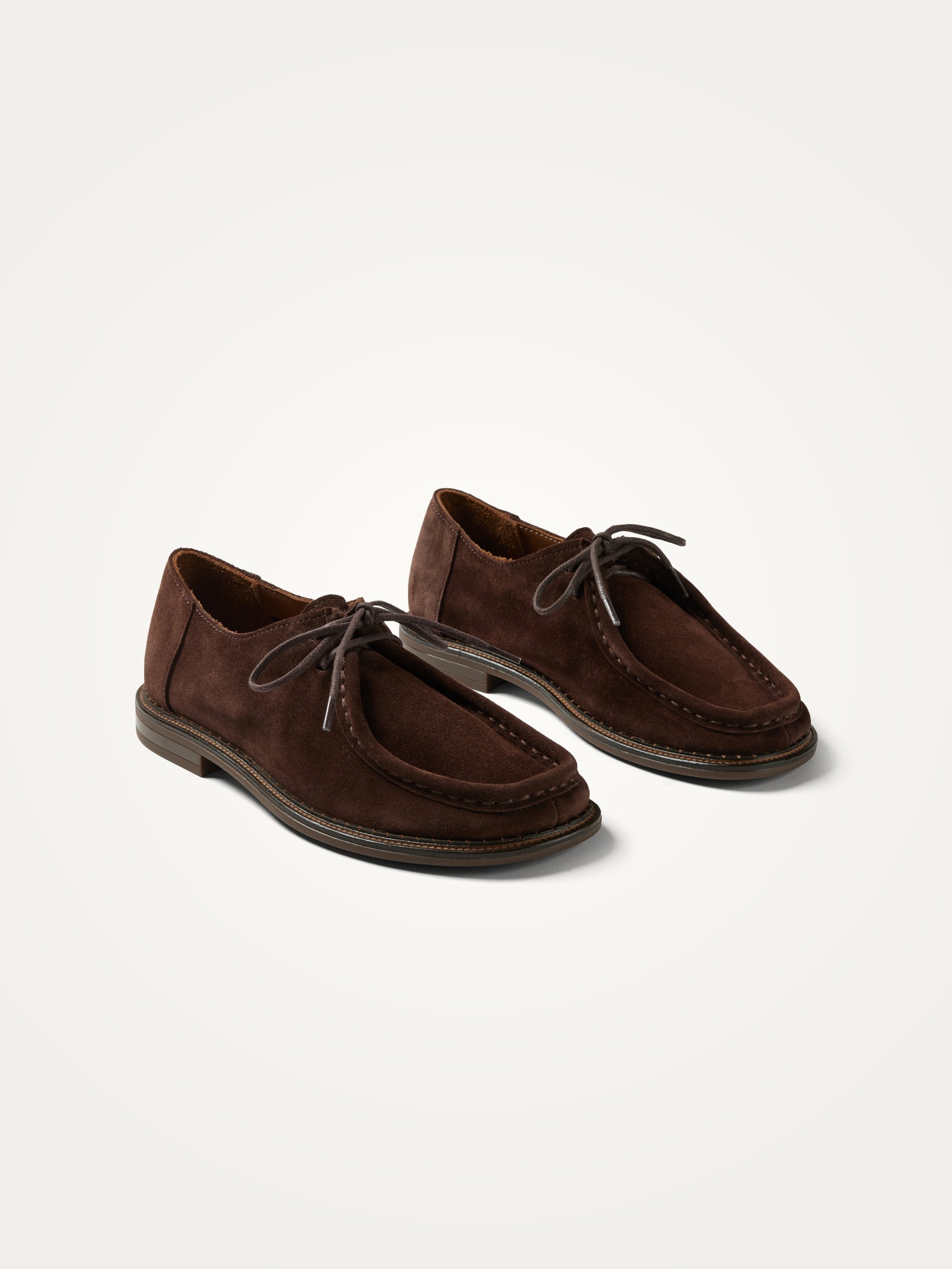 Derbies with flat heel and round toe VANESSA WU Brown