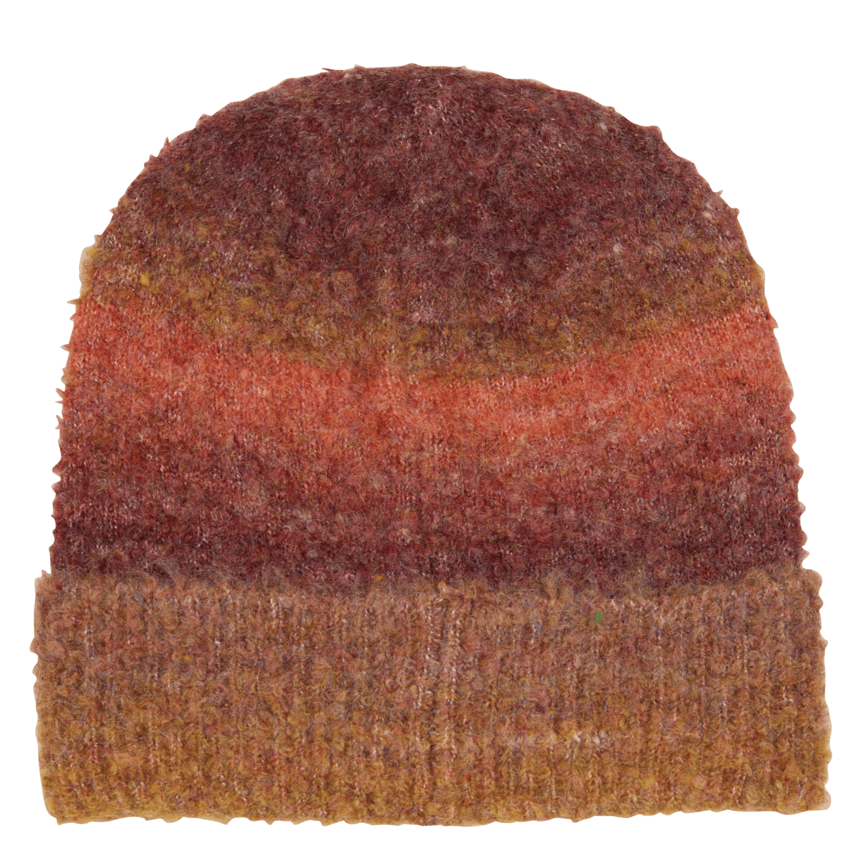 Beanie mit Umschlag und Batikmuster LA FEE MARABOUTEE Rosa