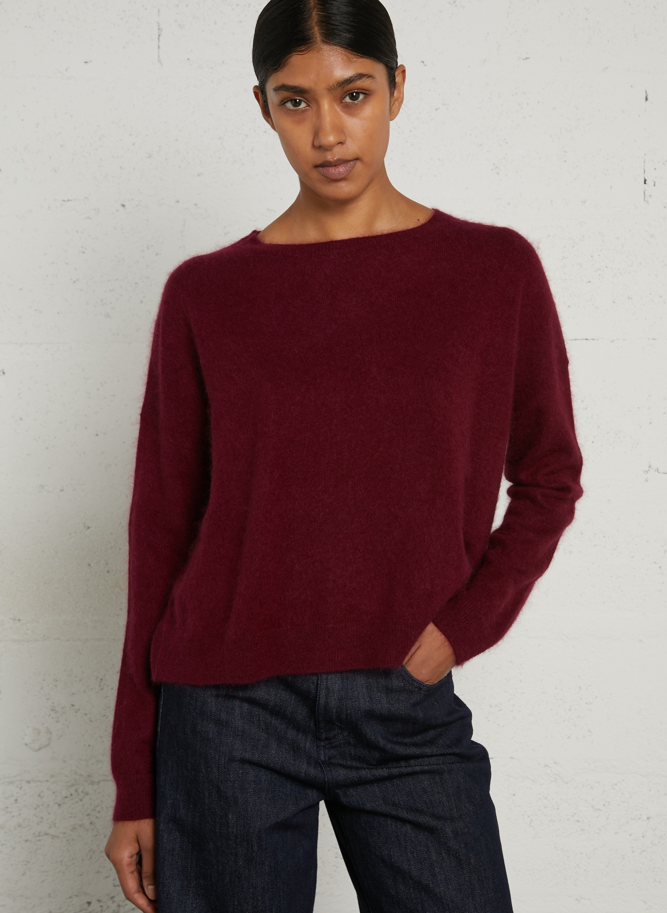 Straight wool-blend sweater SUD EXPRESS