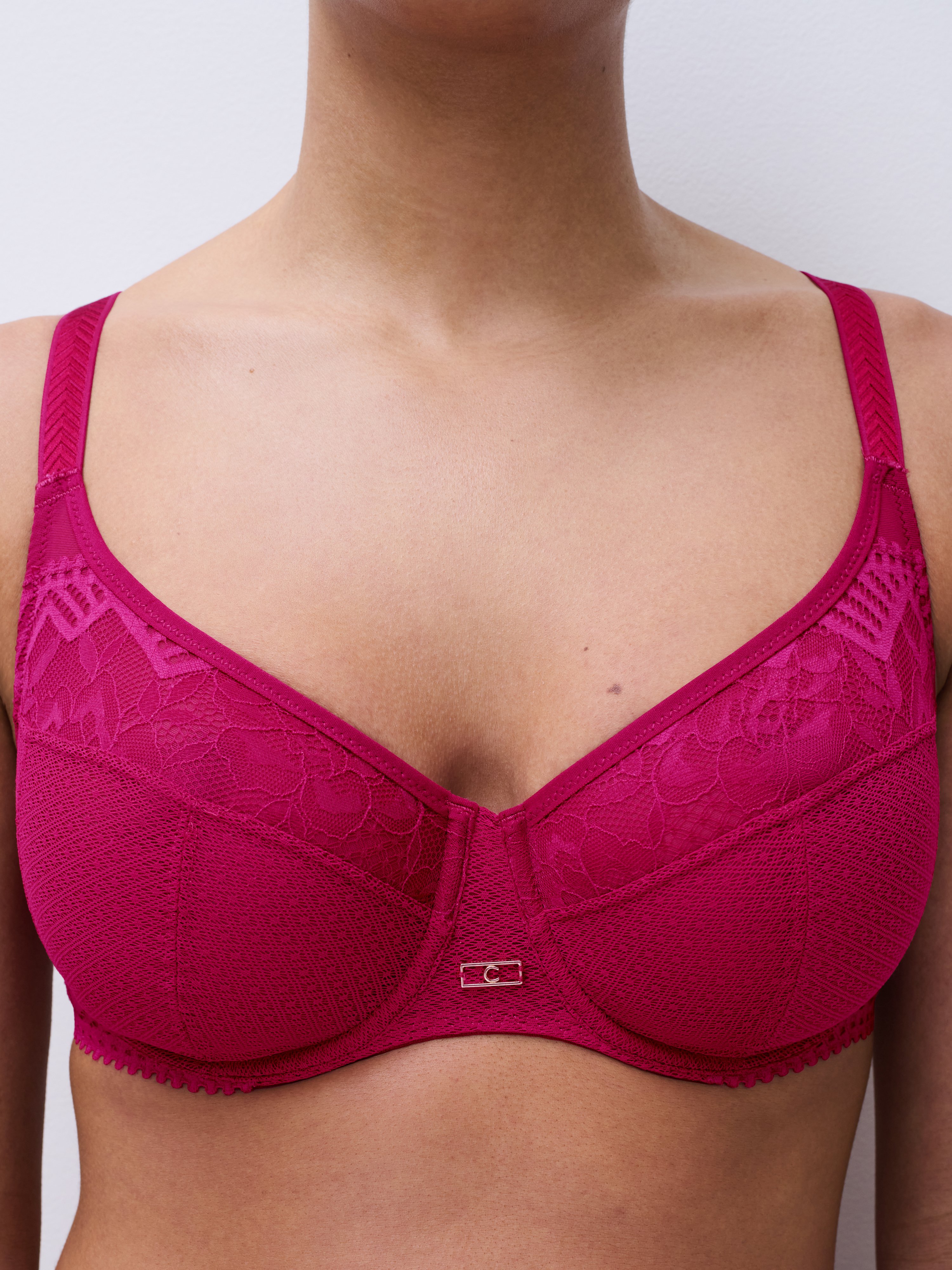Full-cup bra CHANTELLE Pink