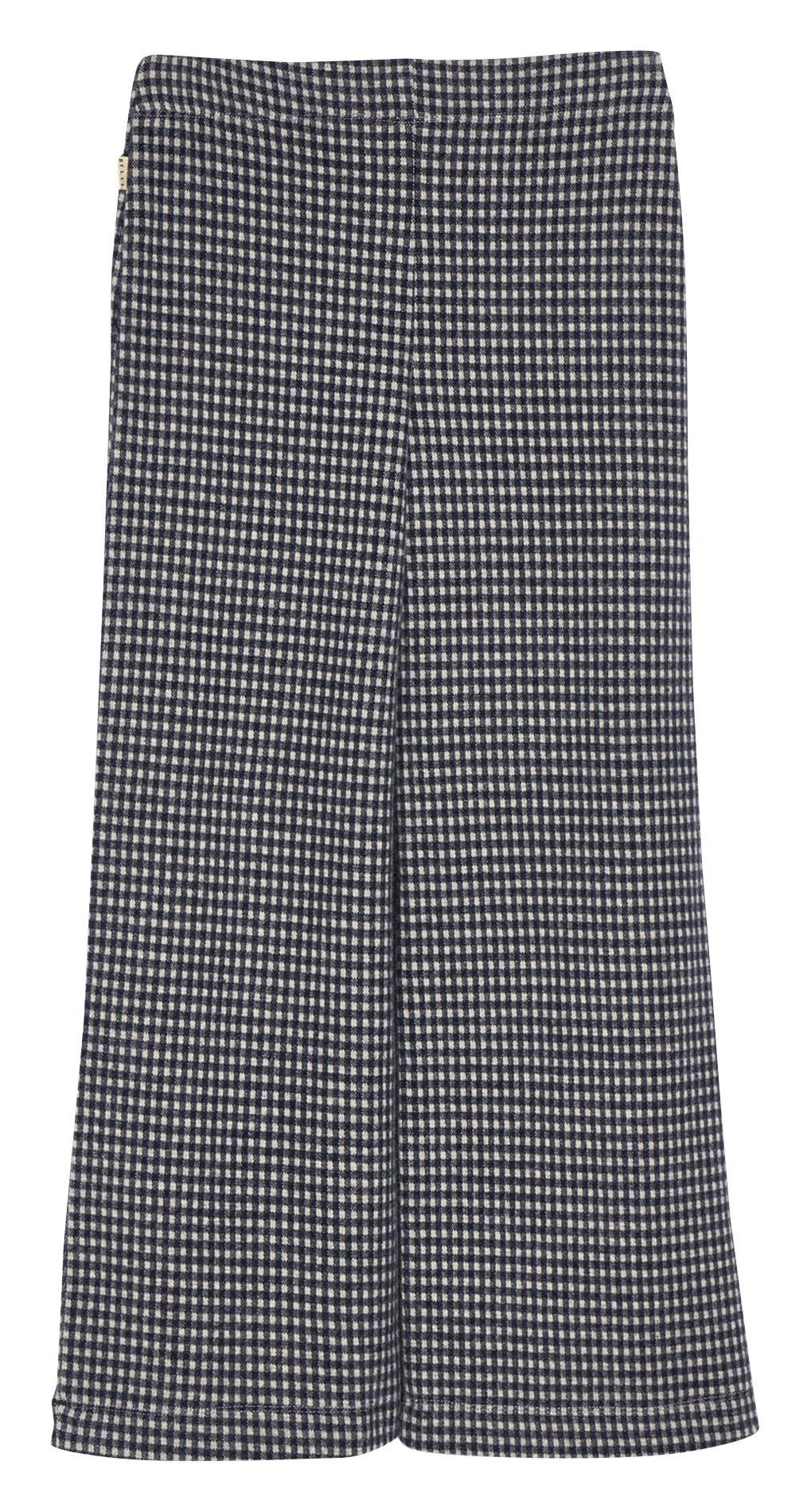 Gingham-print cotton-blend flares BELLEROSE Green